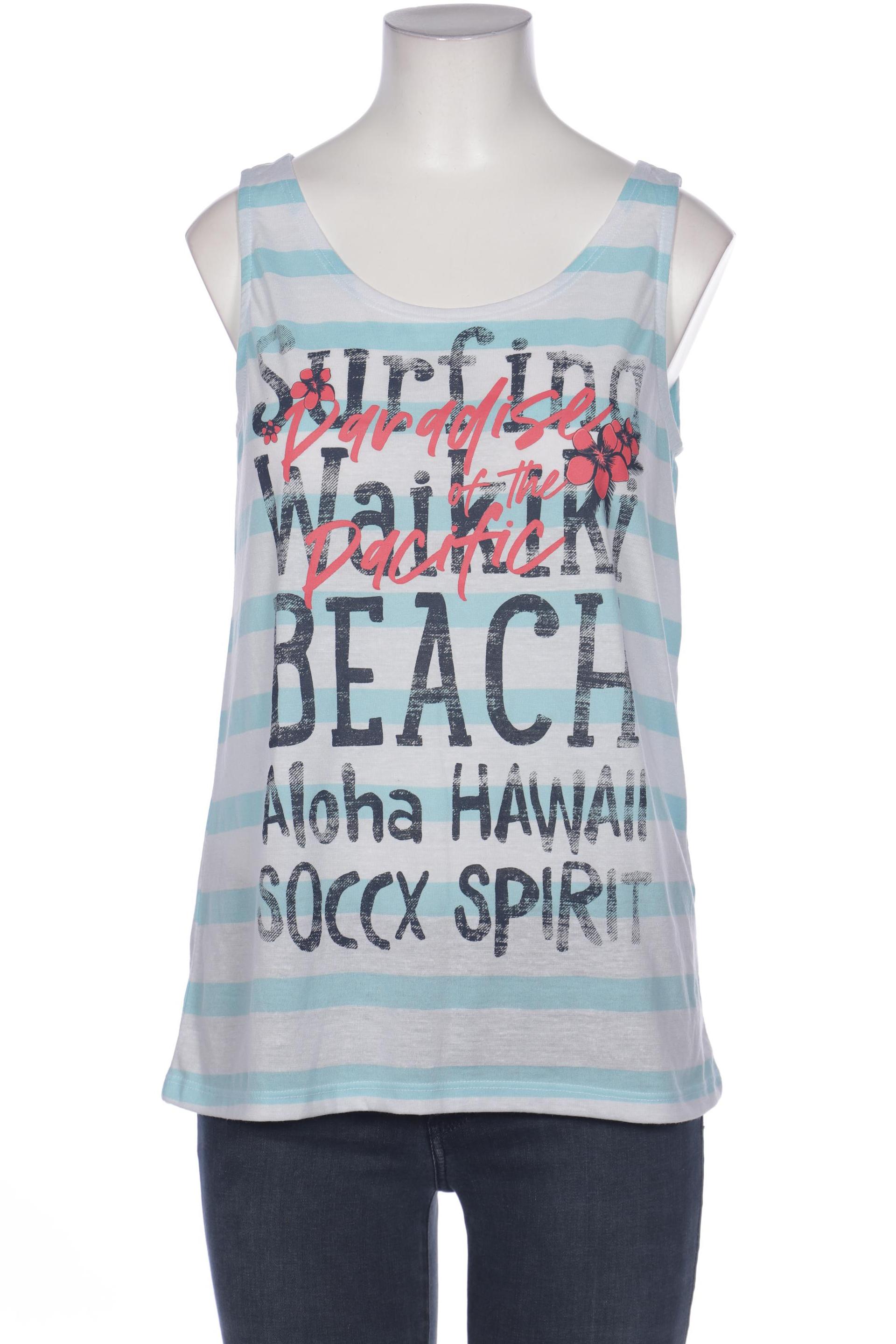 

Soccx Damen Top, hellblau, Gr. 38