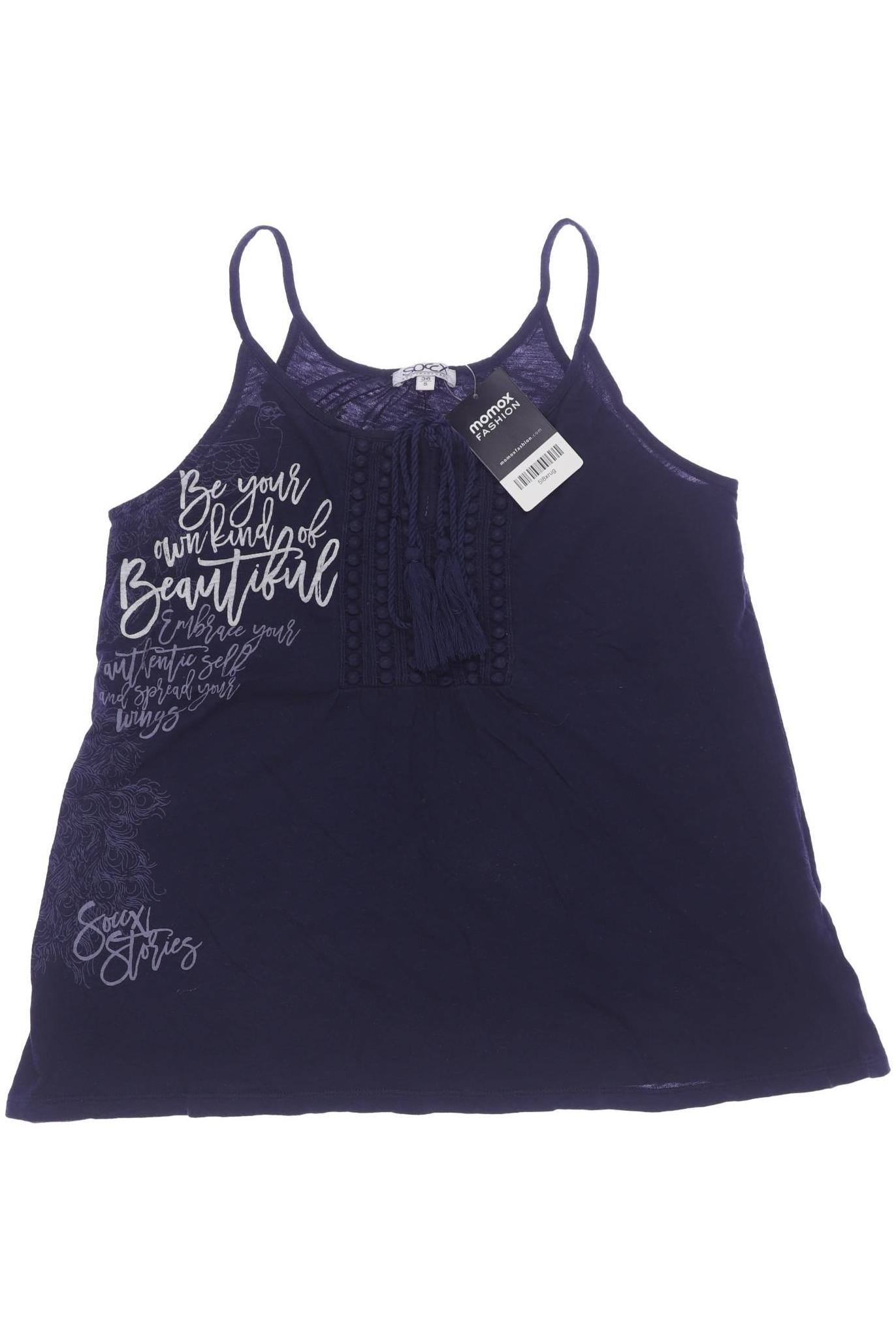 

Soccx Damen Top, marineblau, Gr. 36