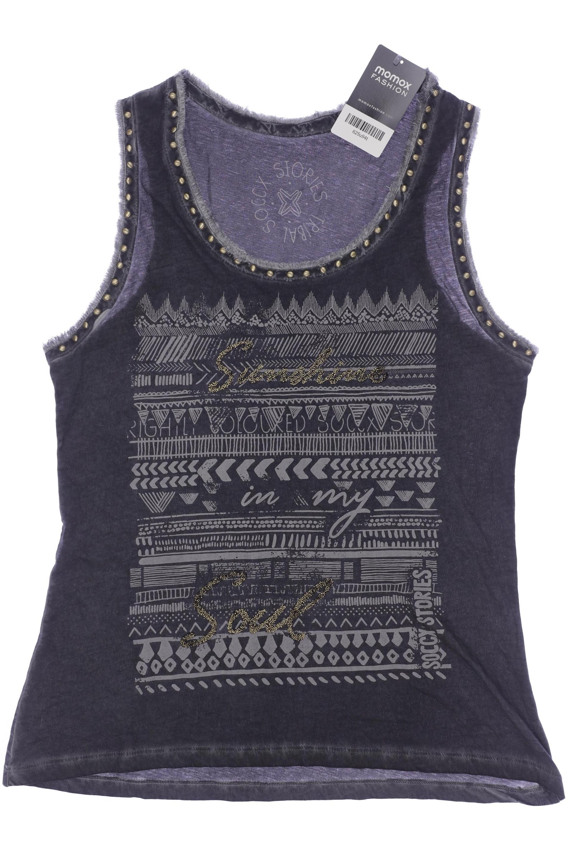 

Soccx Damen Top, grau, Gr. 36