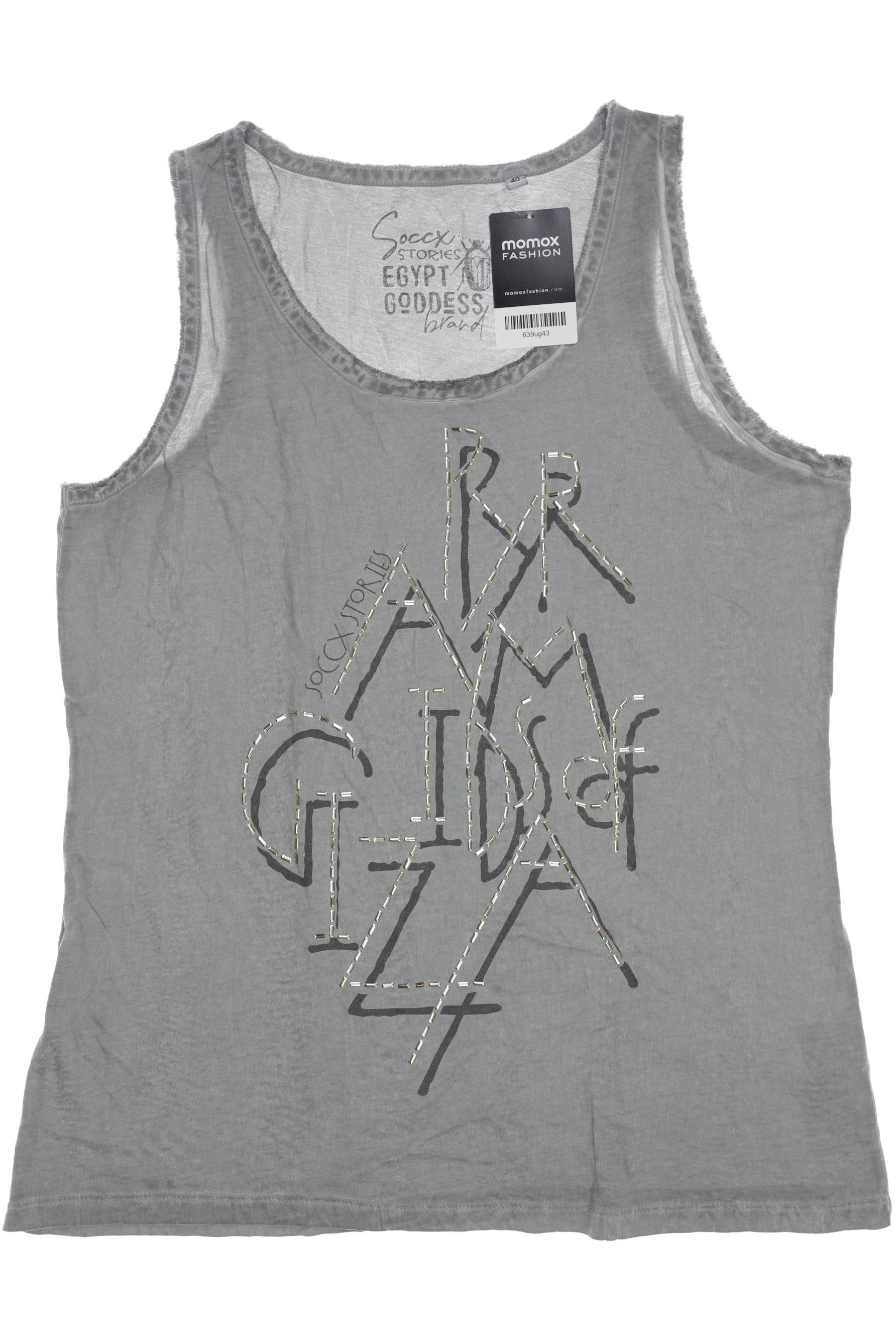 

Soccx Damen Top, grau, Gr. 40