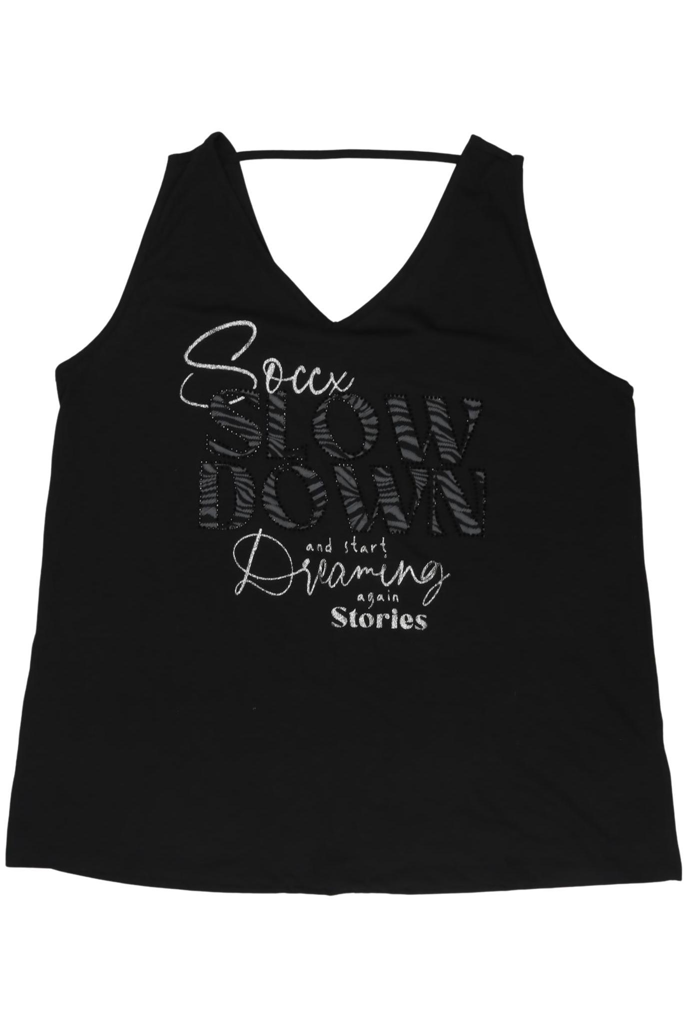 

Soccx Damen Top, schwarz, Gr. 44