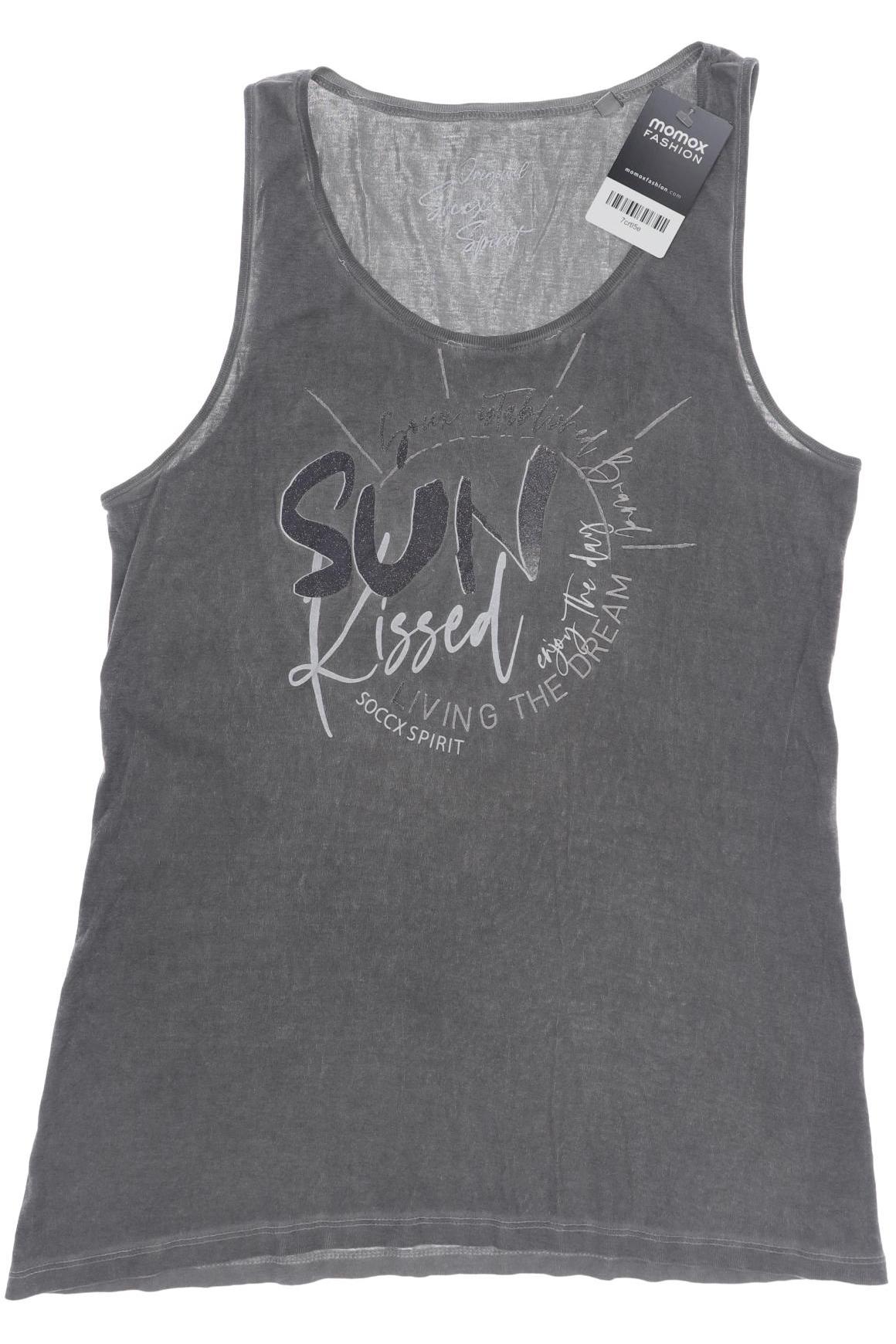 

SOCCX Damen Top, grau