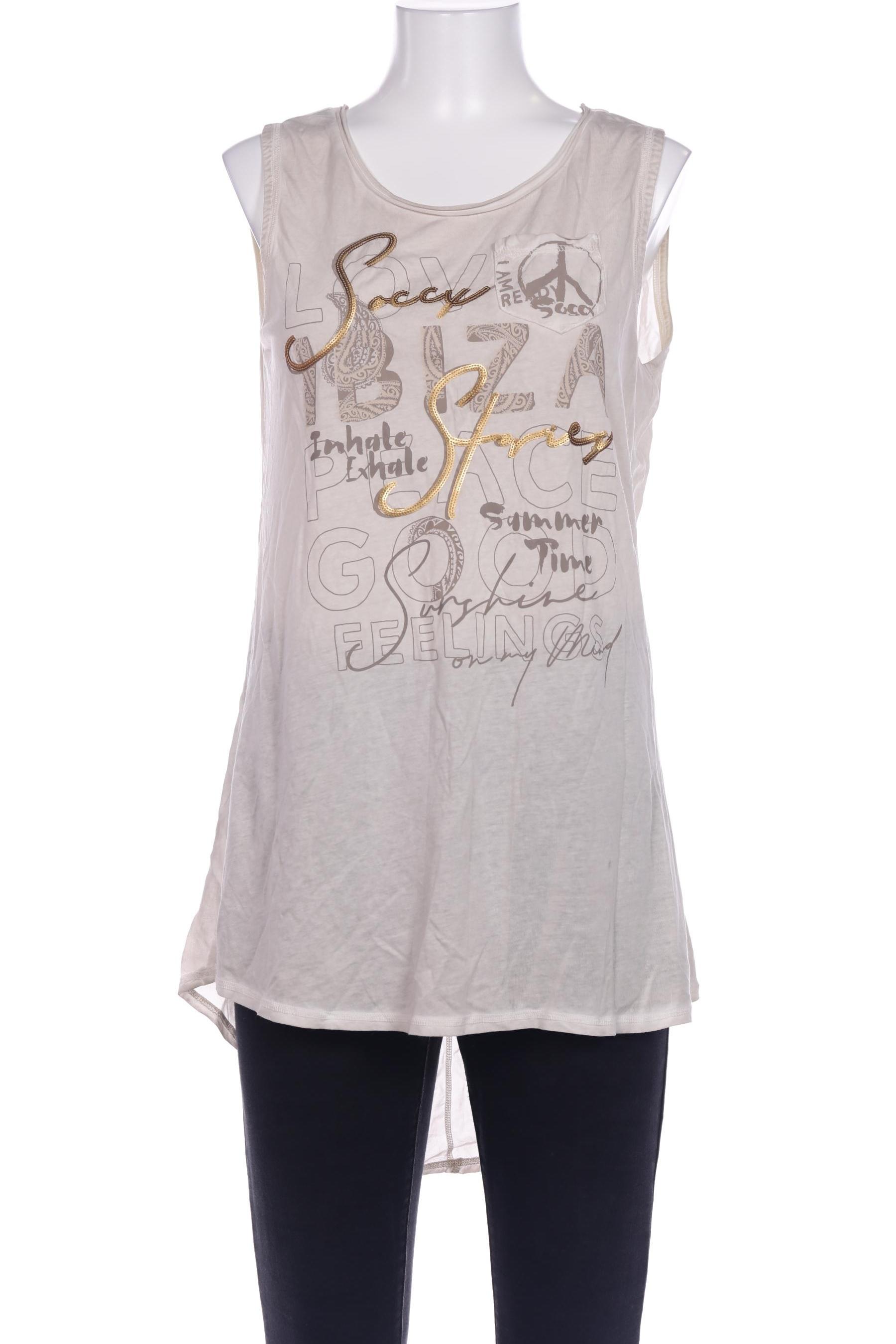 

Soccx Damen Top, beige, Gr. 40