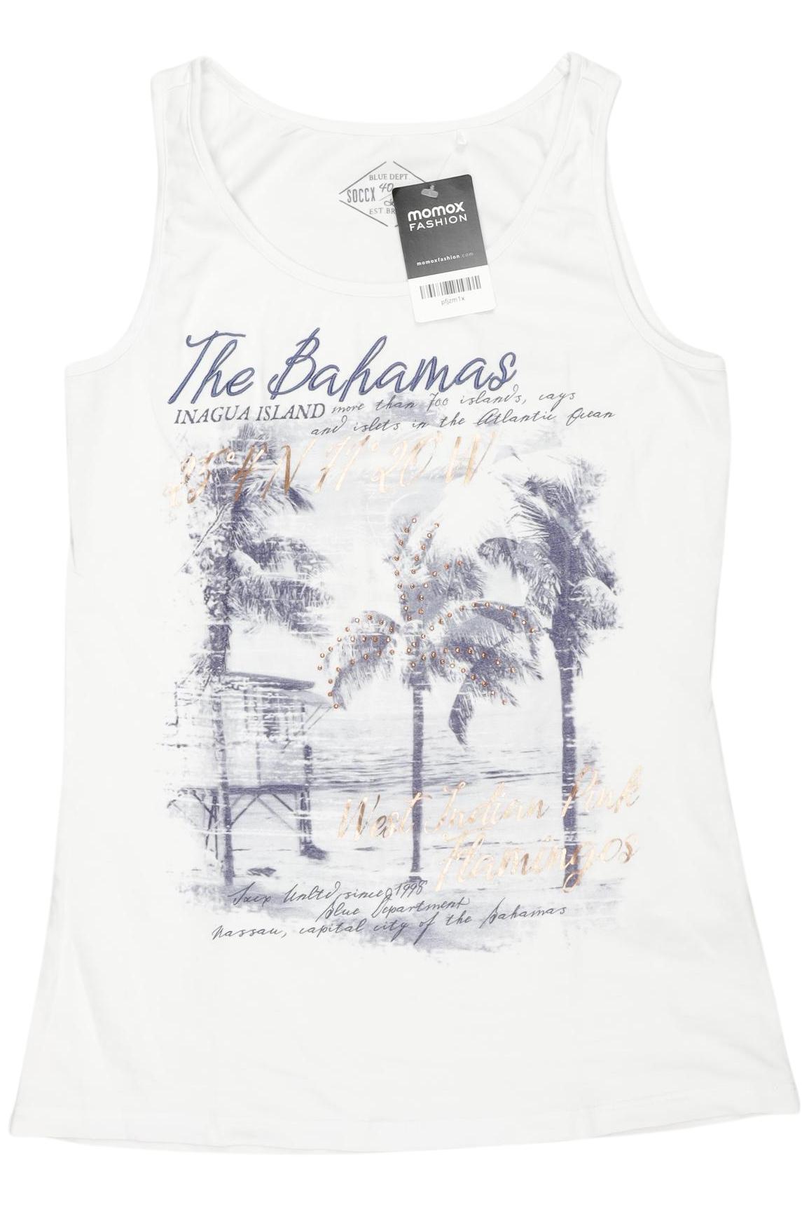 

Soccx Damen Top, weiß, Gr. 40