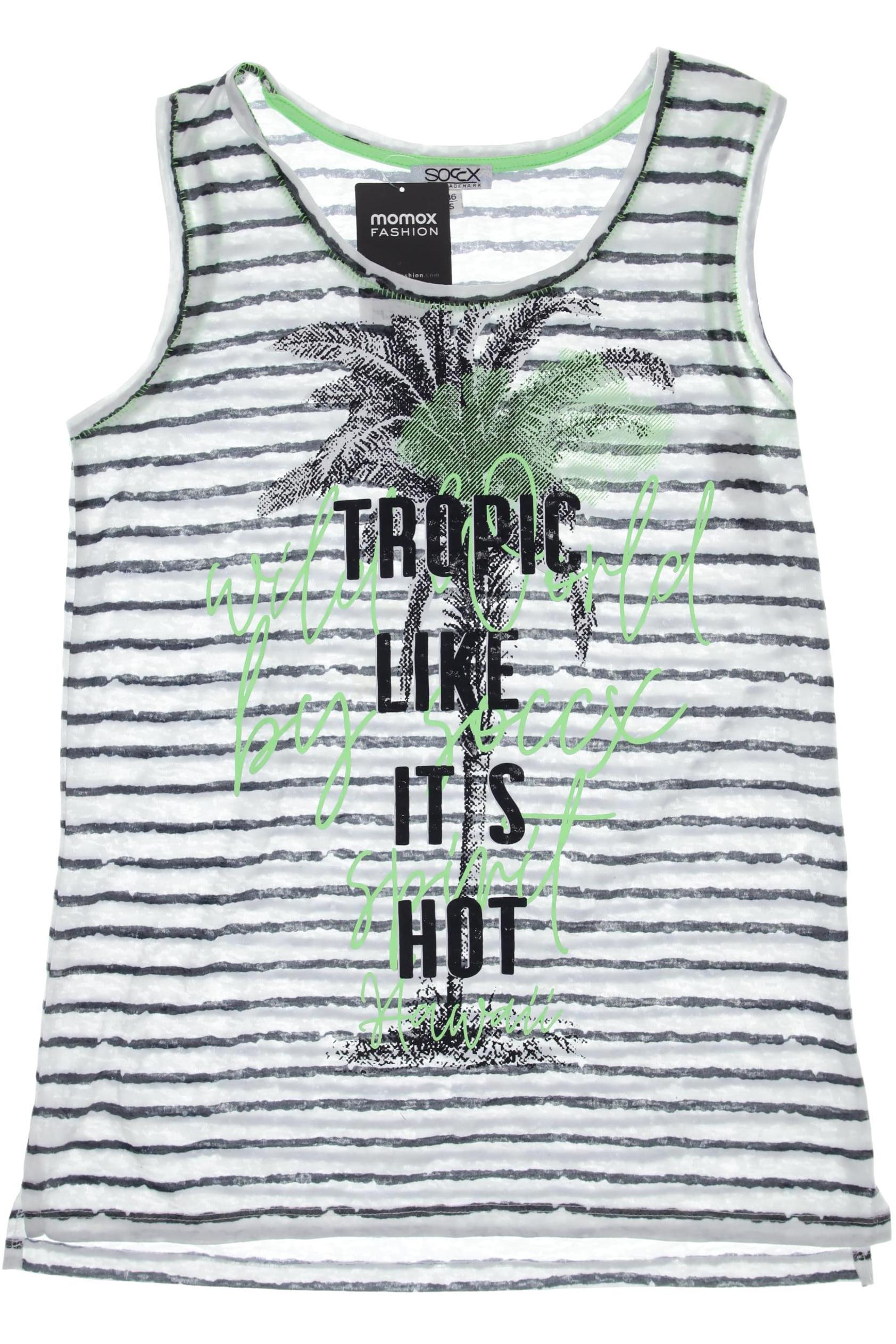 

Soccx Damen Top, weiß, Gr. 36