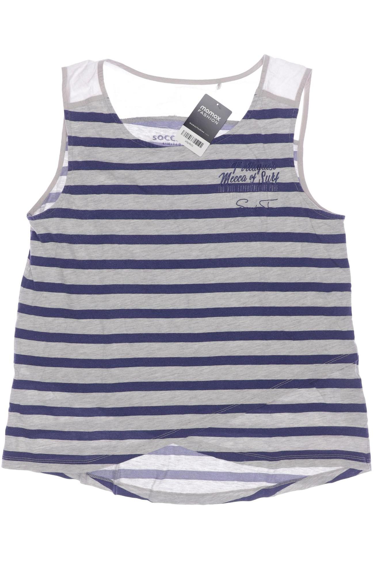

Soccx Damen Top, grau, Gr. 44