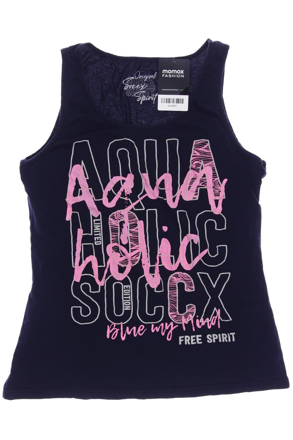 

SOCCX Damen Top, marineblau