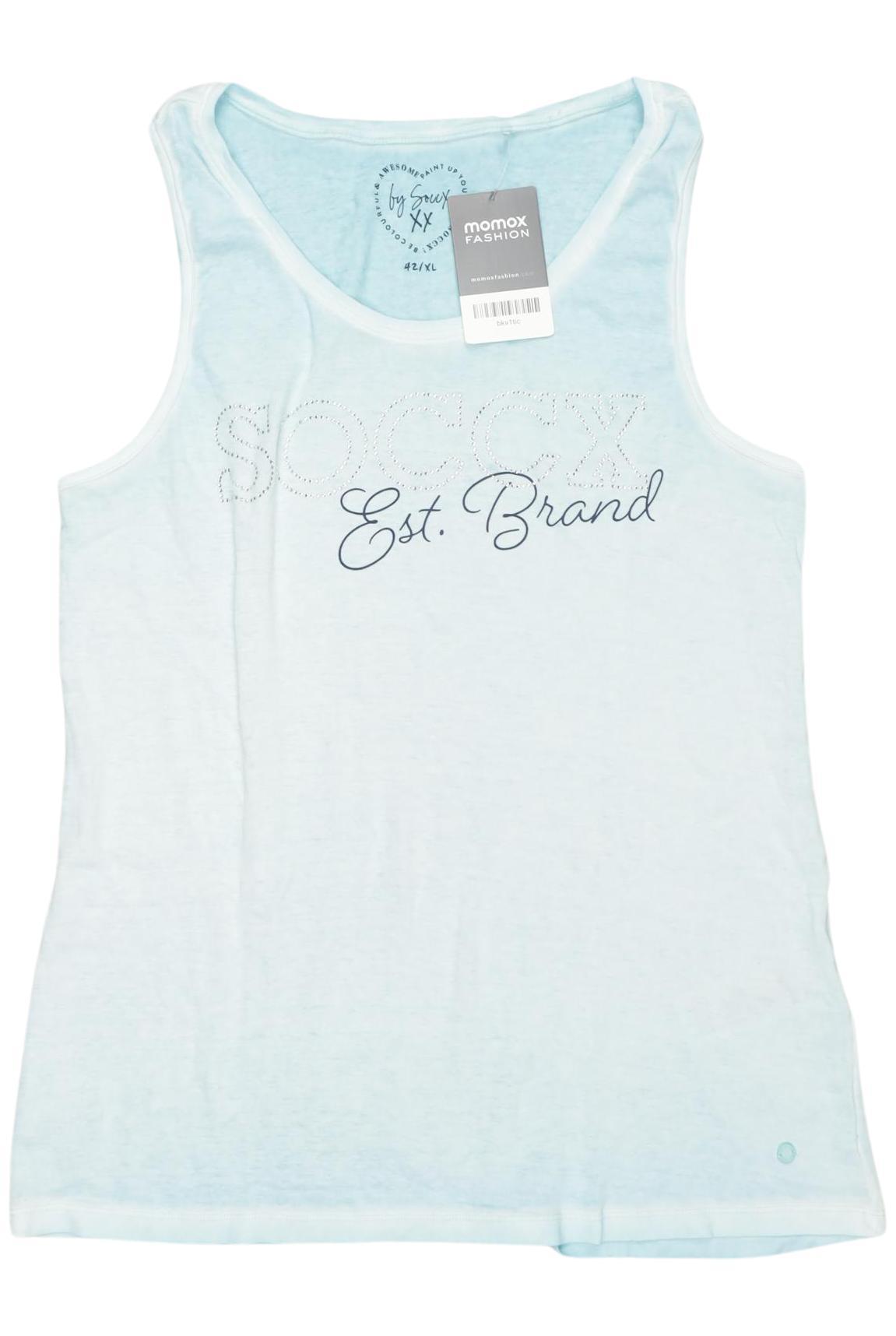 

Soccx Damen Top, hellblau, Gr. 44