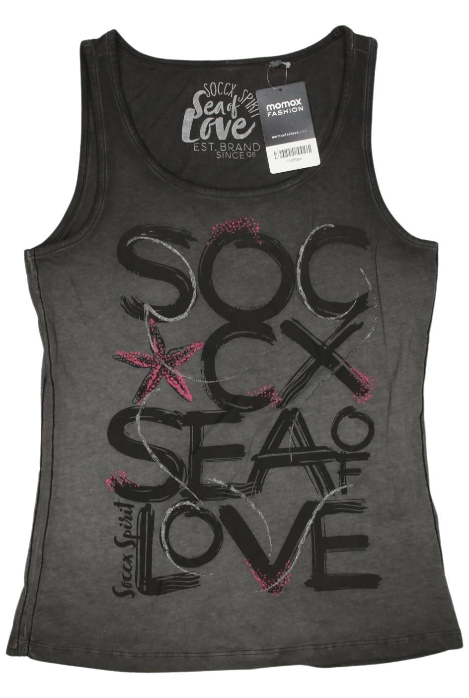 

Soccx Damen Top, grau, Gr. 38