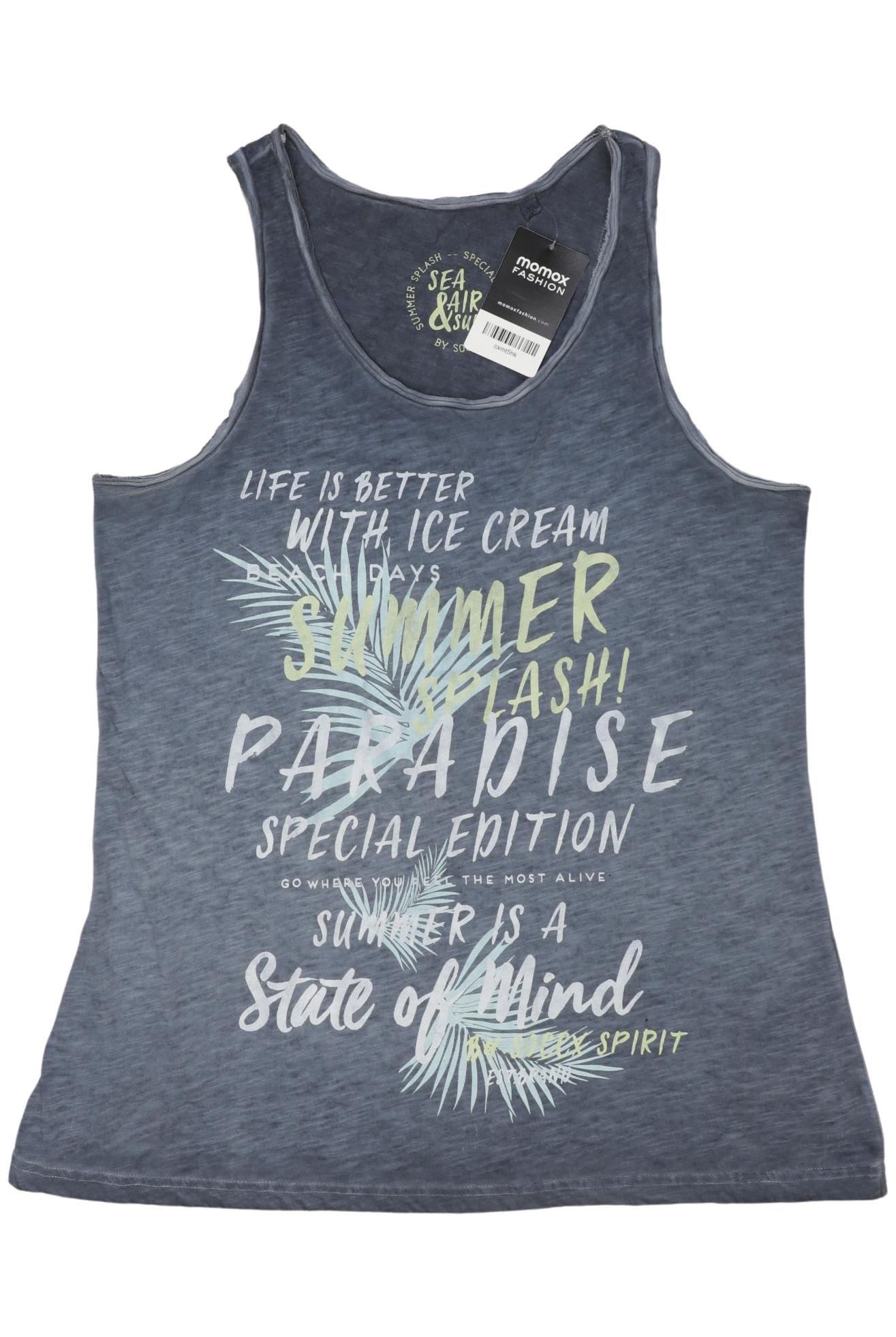 

Soccx Damen Top, blau, Gr. 40