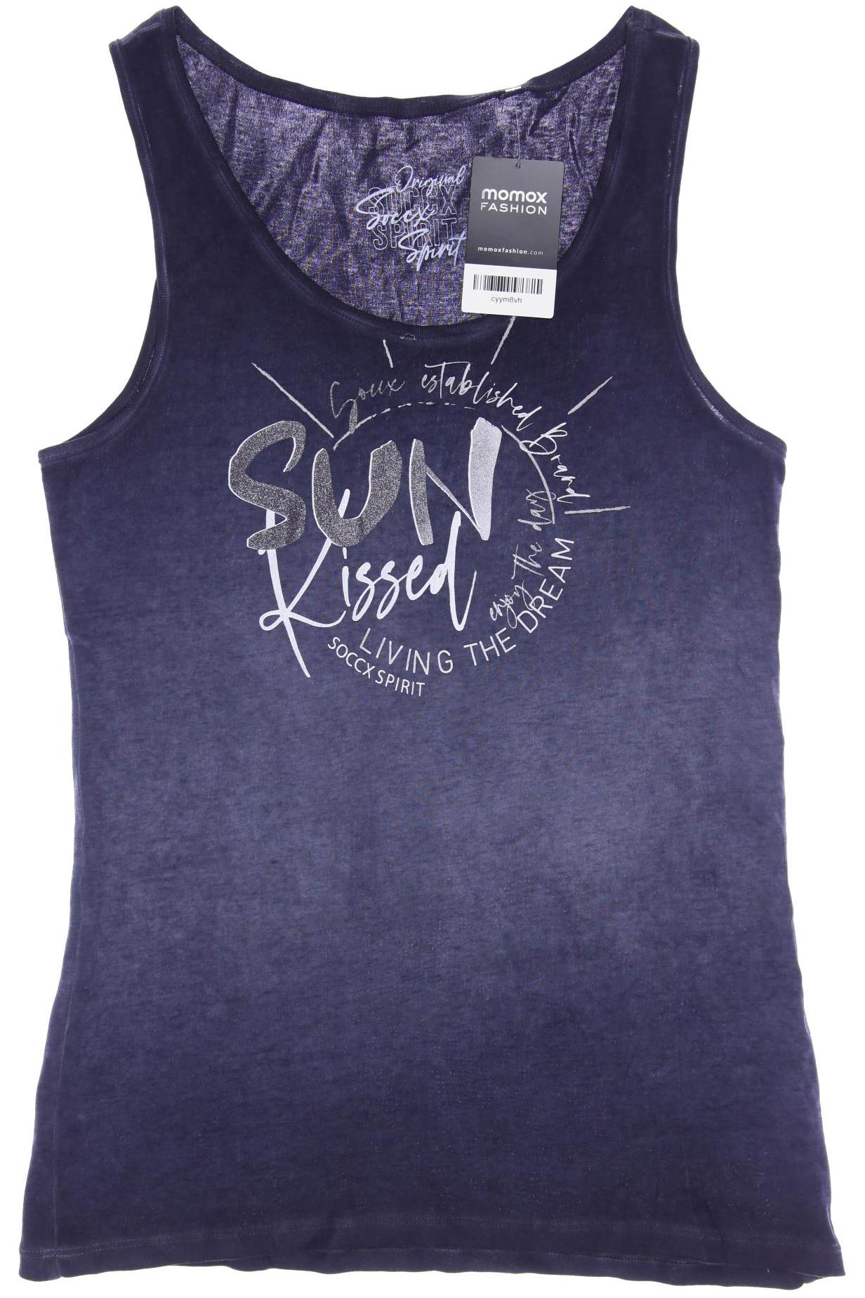 

SOCCX Damen Top, marineblau
