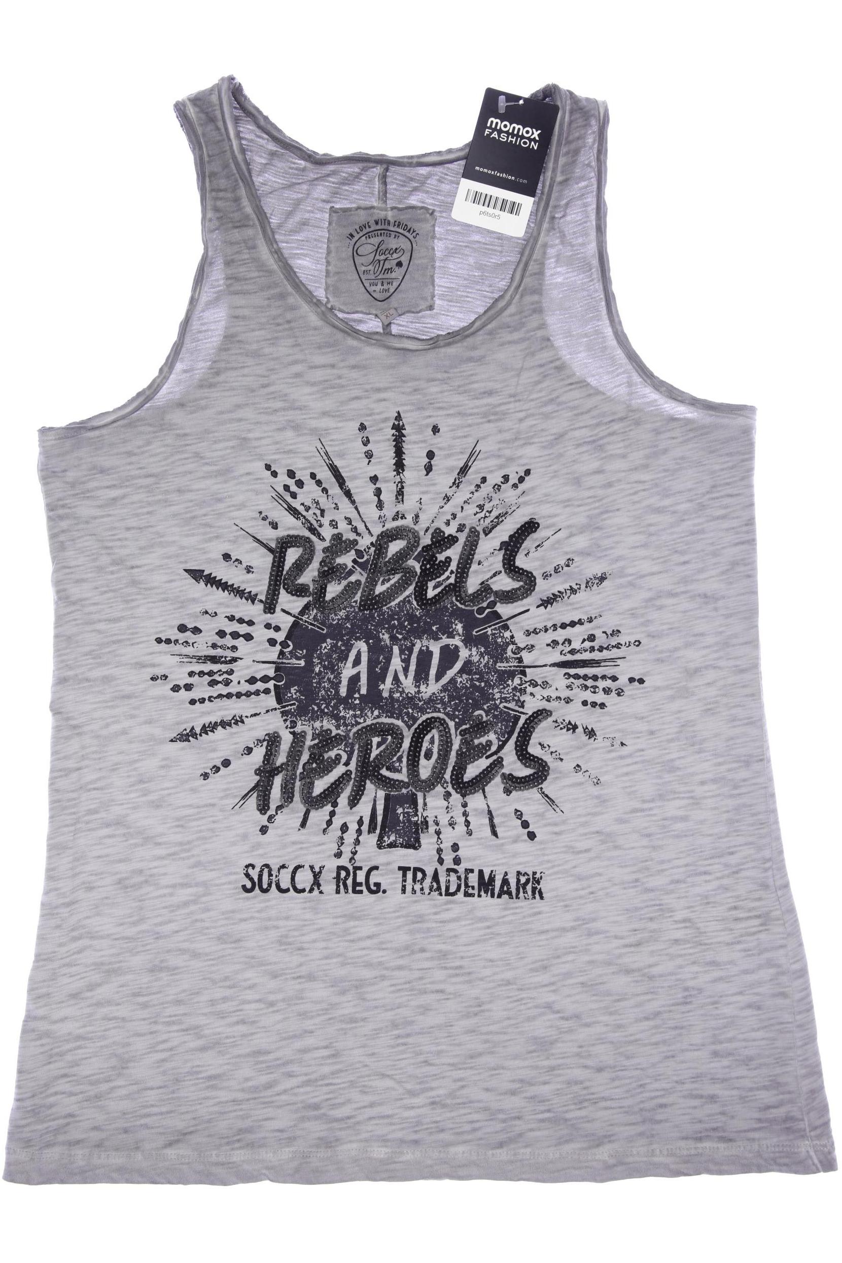 

Soccx Damen Top, grau, Gr. 42