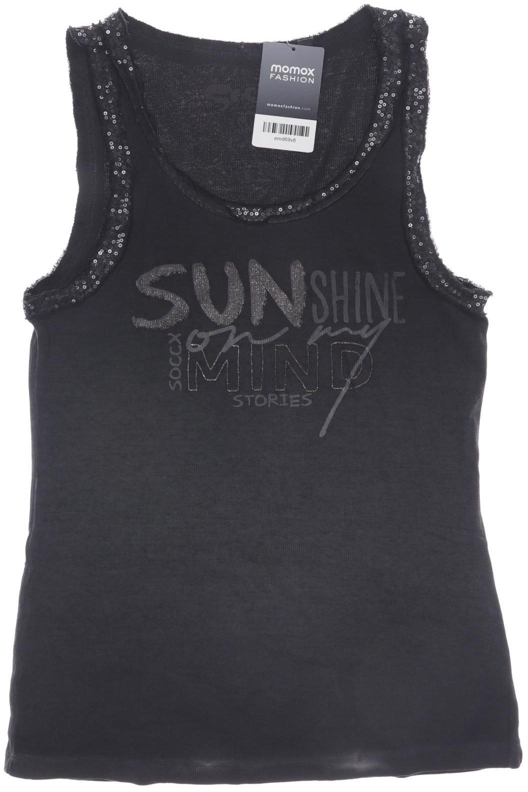 

Soccx Damen Top, schwarz, Gr. 38