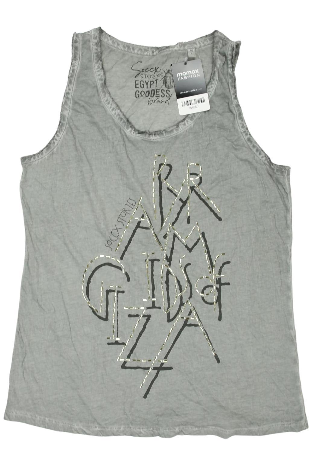 

Soccx Damen Top, grau, Gr. 40