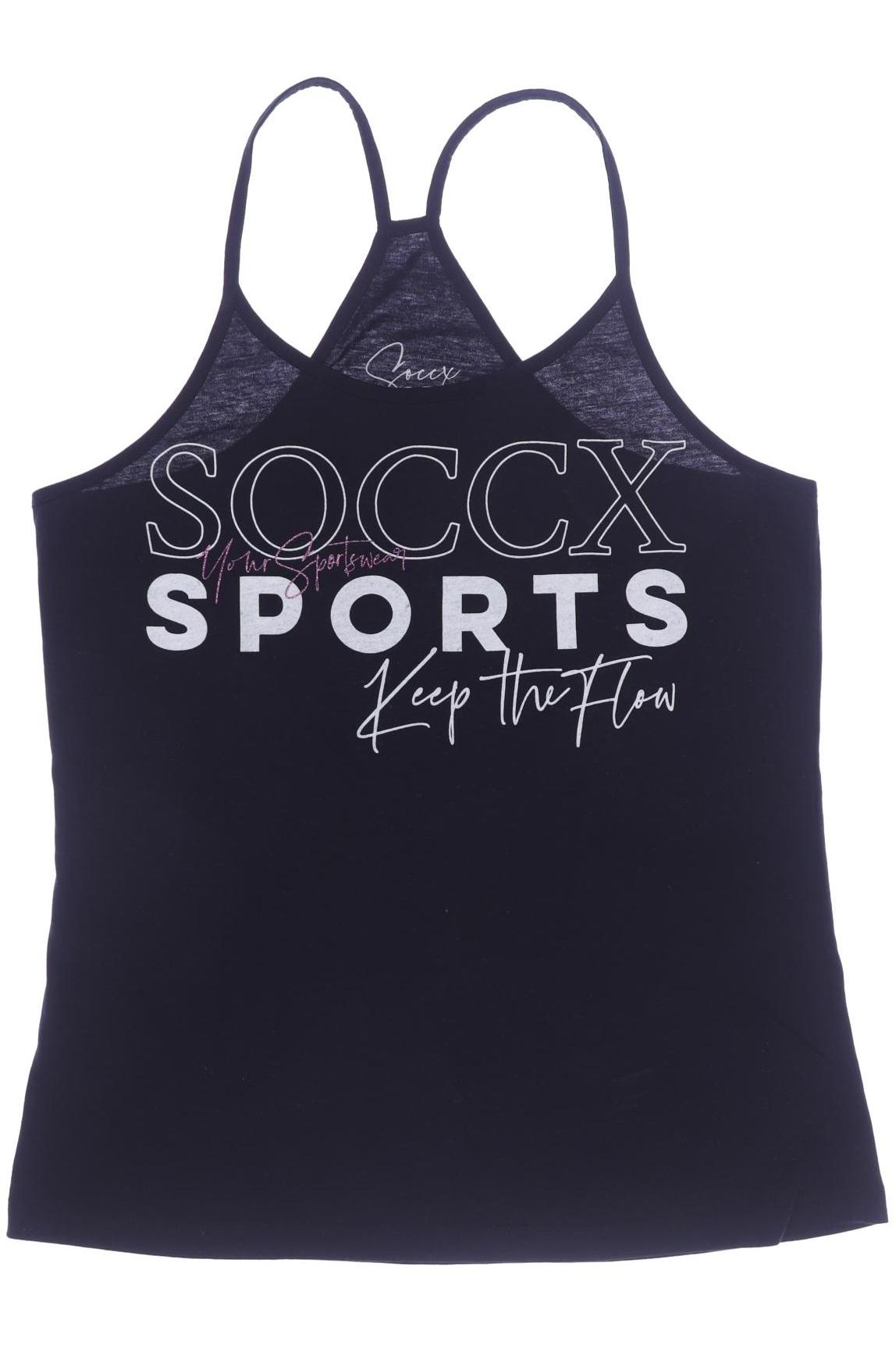 

Soccx Damen Top, schwarz, Gr. 40