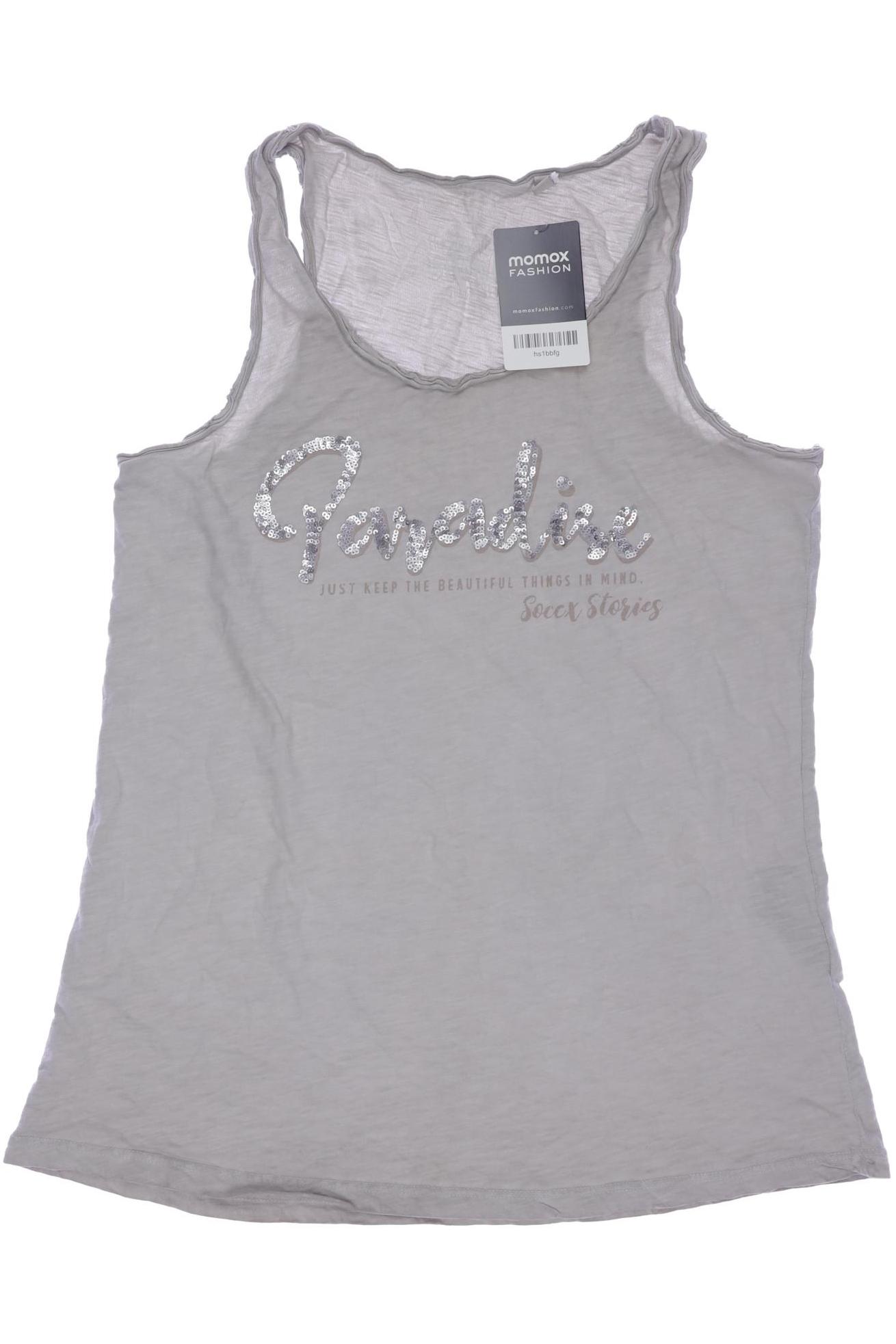 

Soccx Damen Top, grau, Gr. 38