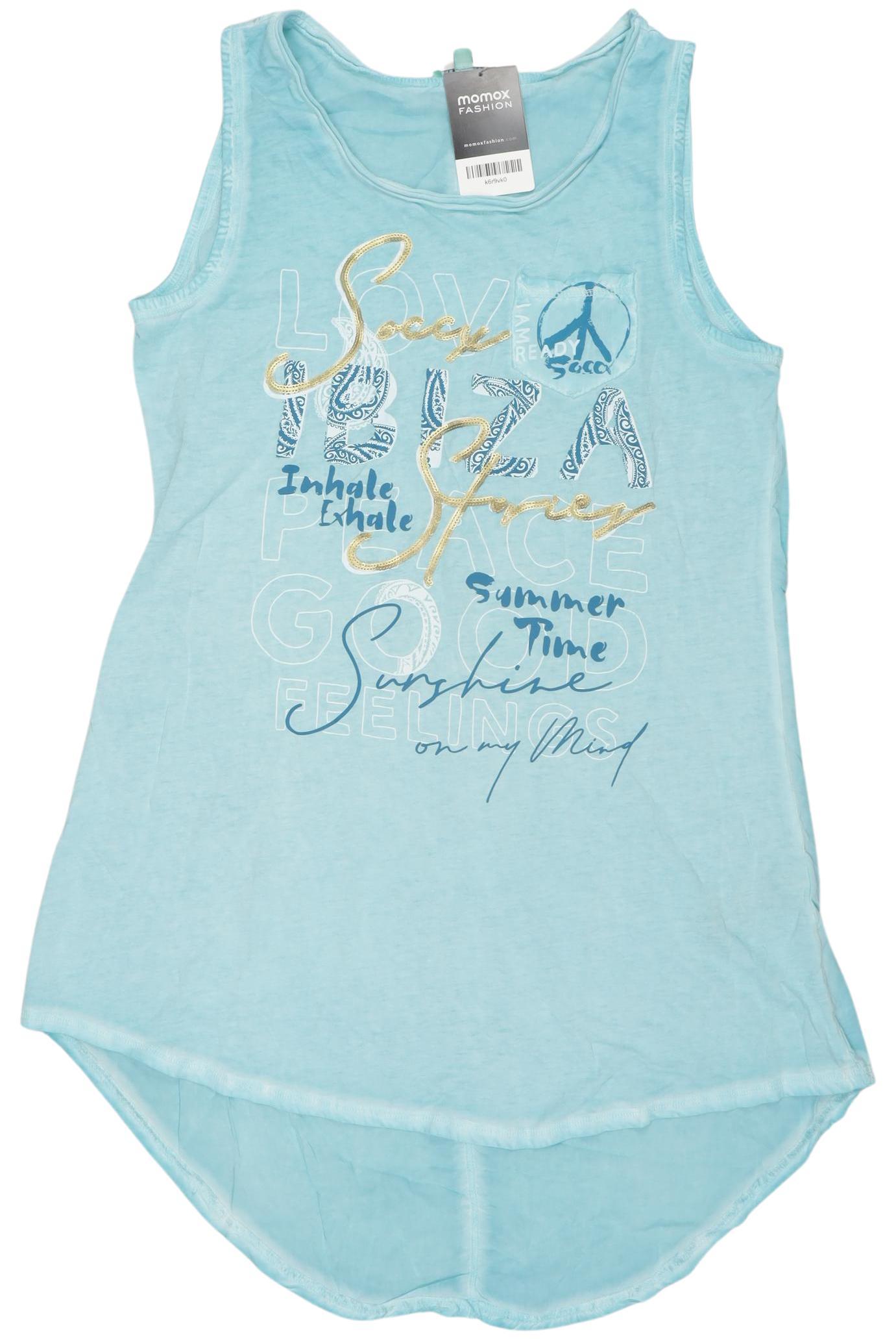 

Soccx Damen Top, blau, Gr. 38