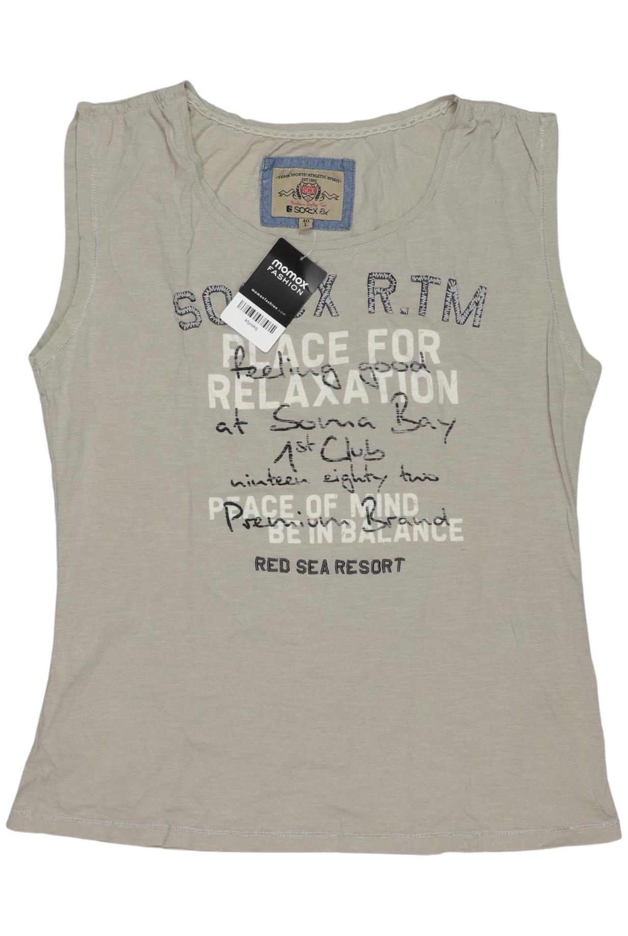 

Soccx Damen Top, grau, Gr. 40