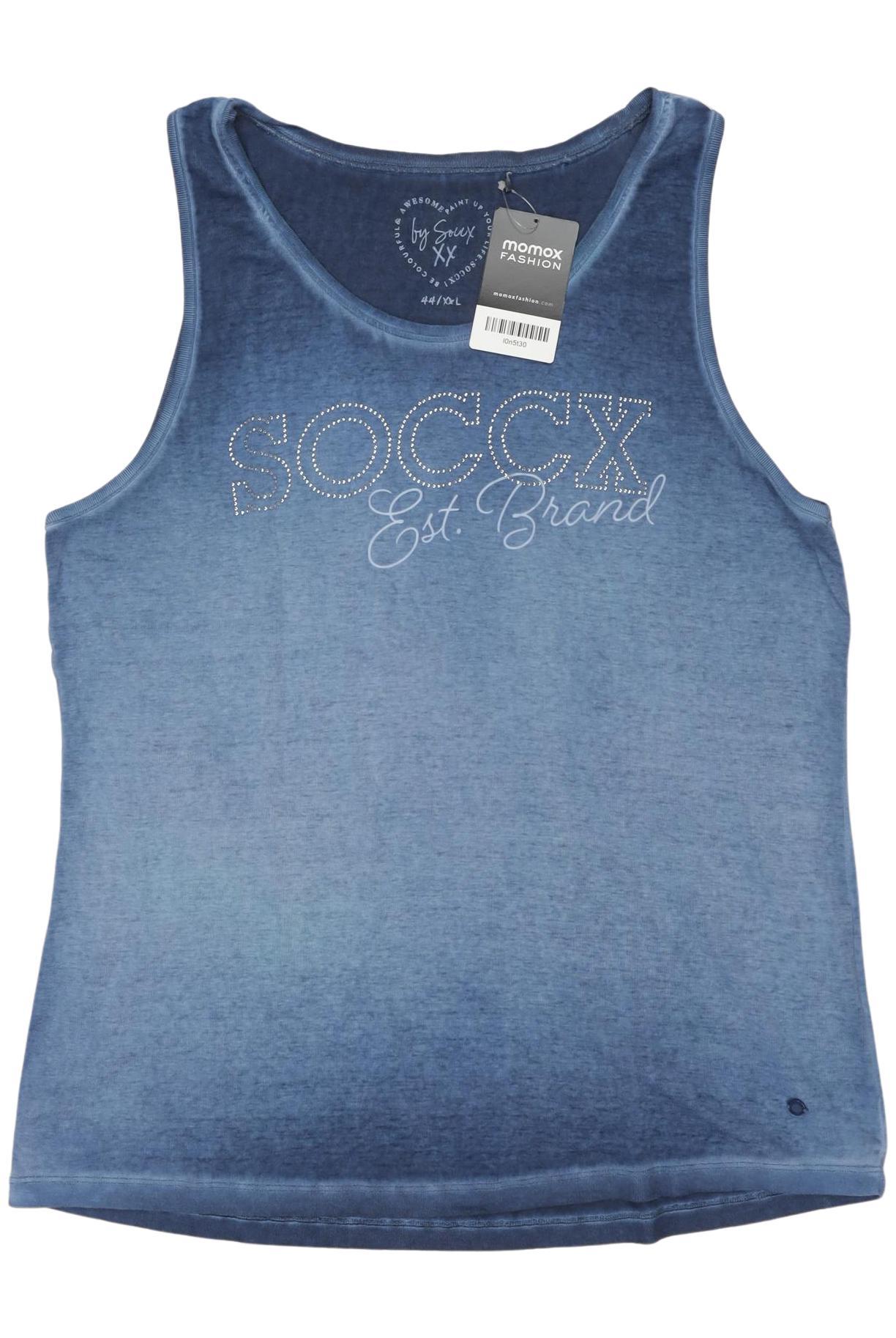 

Soccx Damen Top, blau, Gr. 44