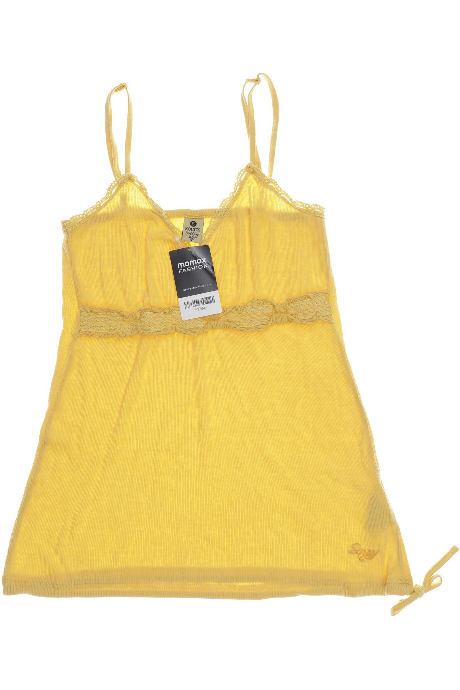 

Soccx Damen Top, gelb, Gr. 36