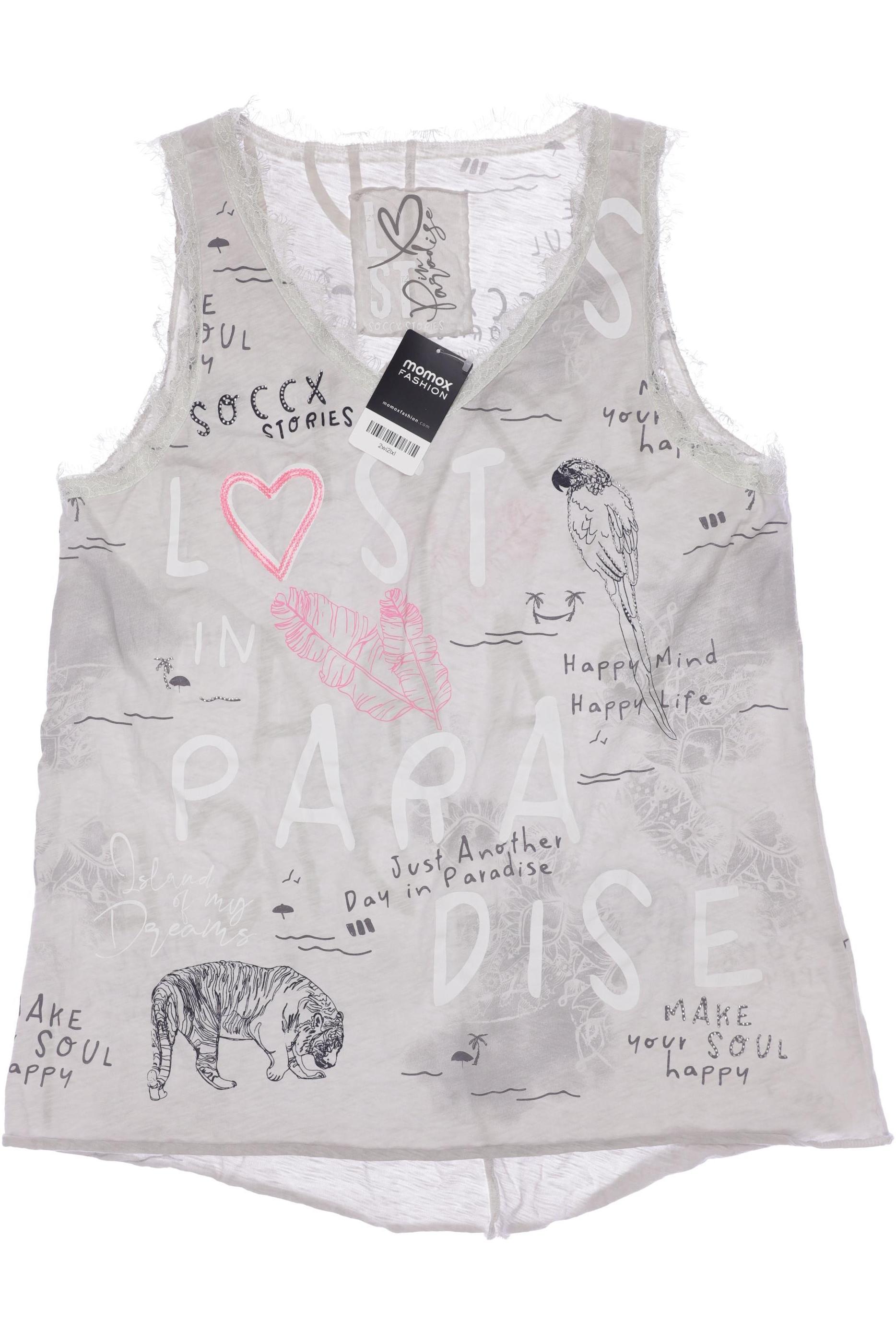 

Soccx Damen Top, grau, Gr. 42