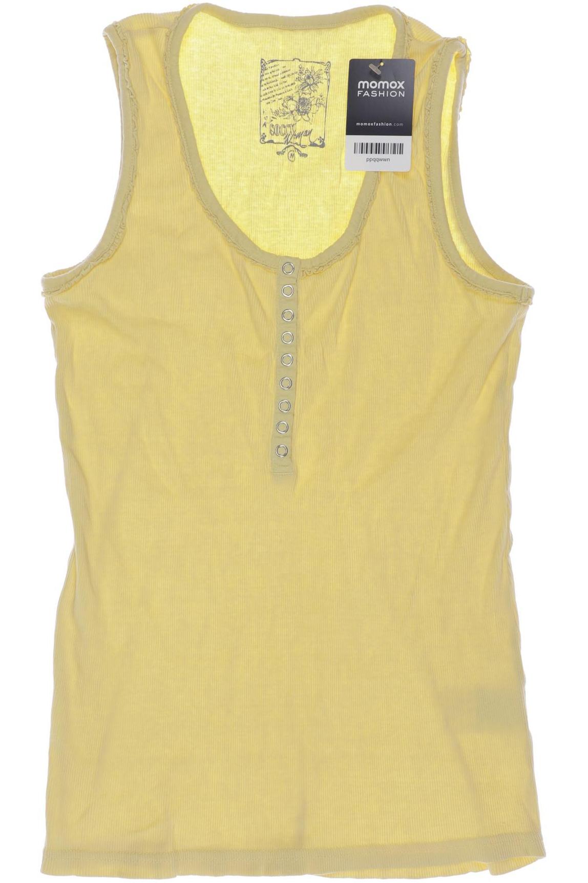 

Soccx Damen Top, gelb, Gr. 38