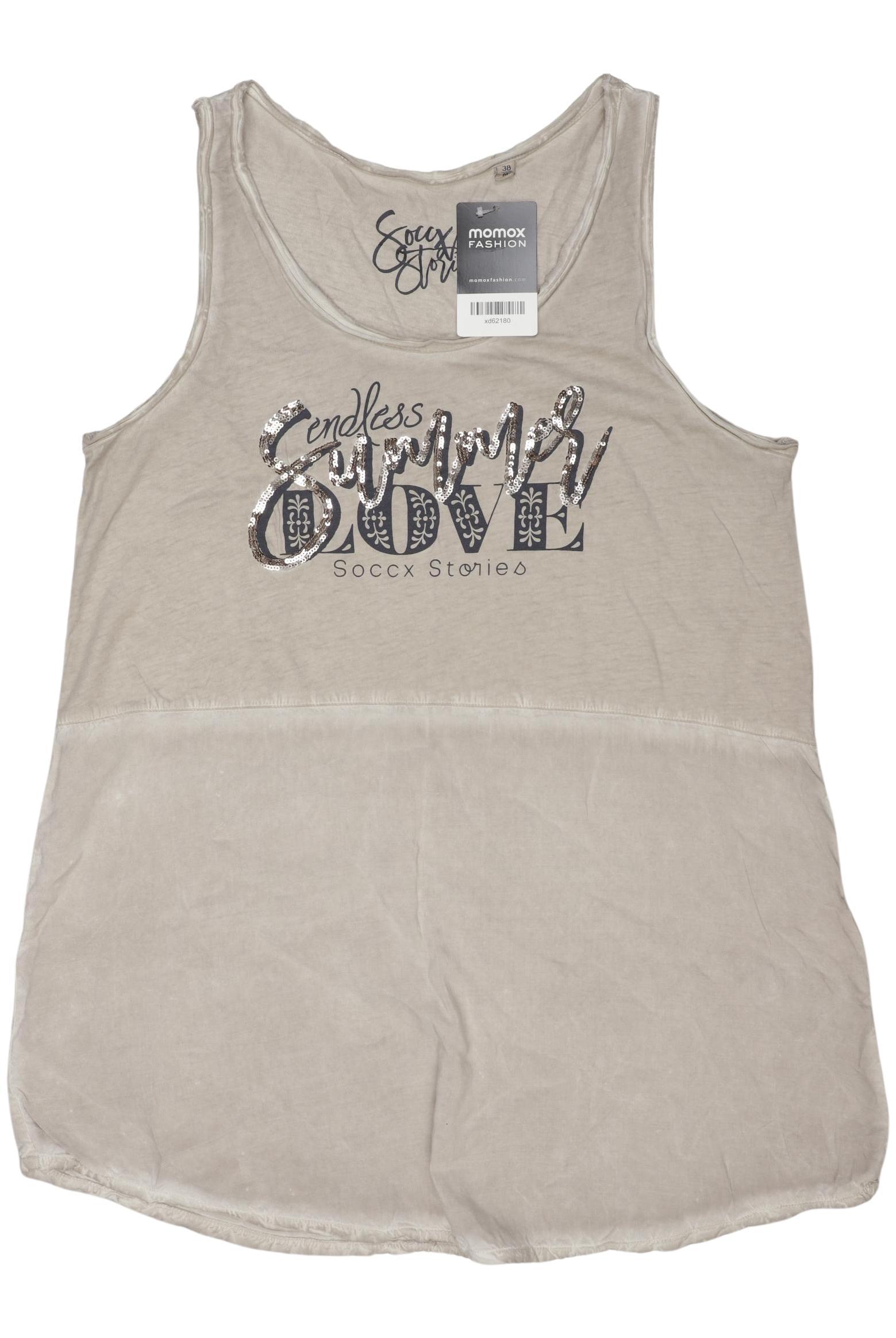 

Soccx Damen Top, beige, Gr. 38