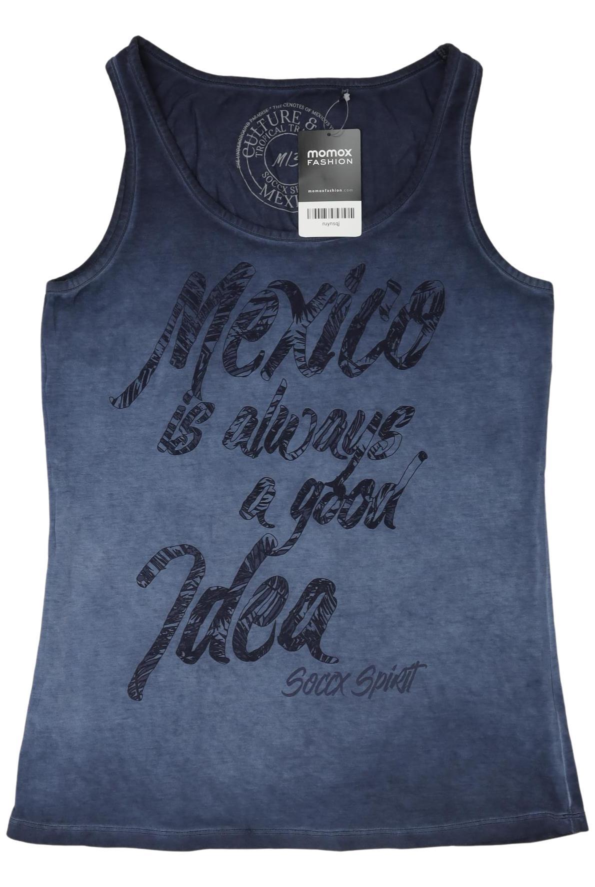 

Soccx Damen Top, blau, Gr. 38