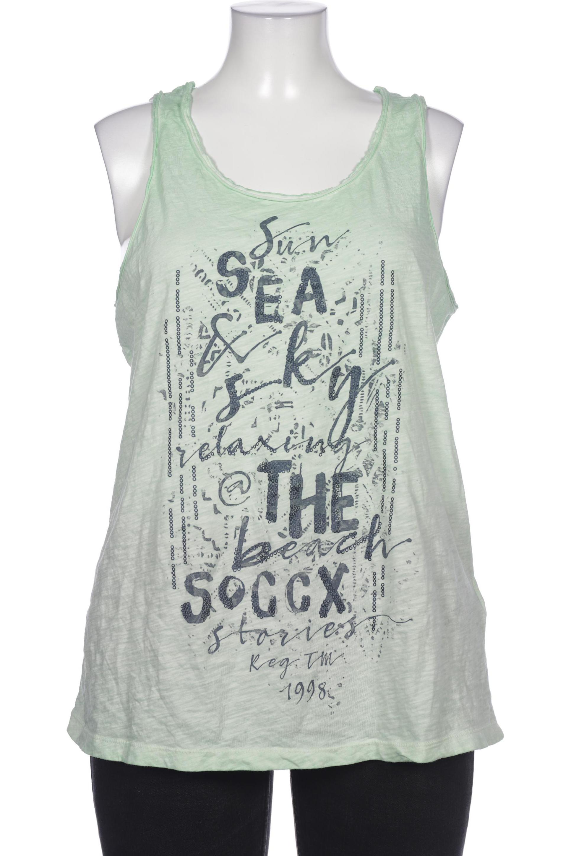 

SOCCX Damen Top, hellgrün