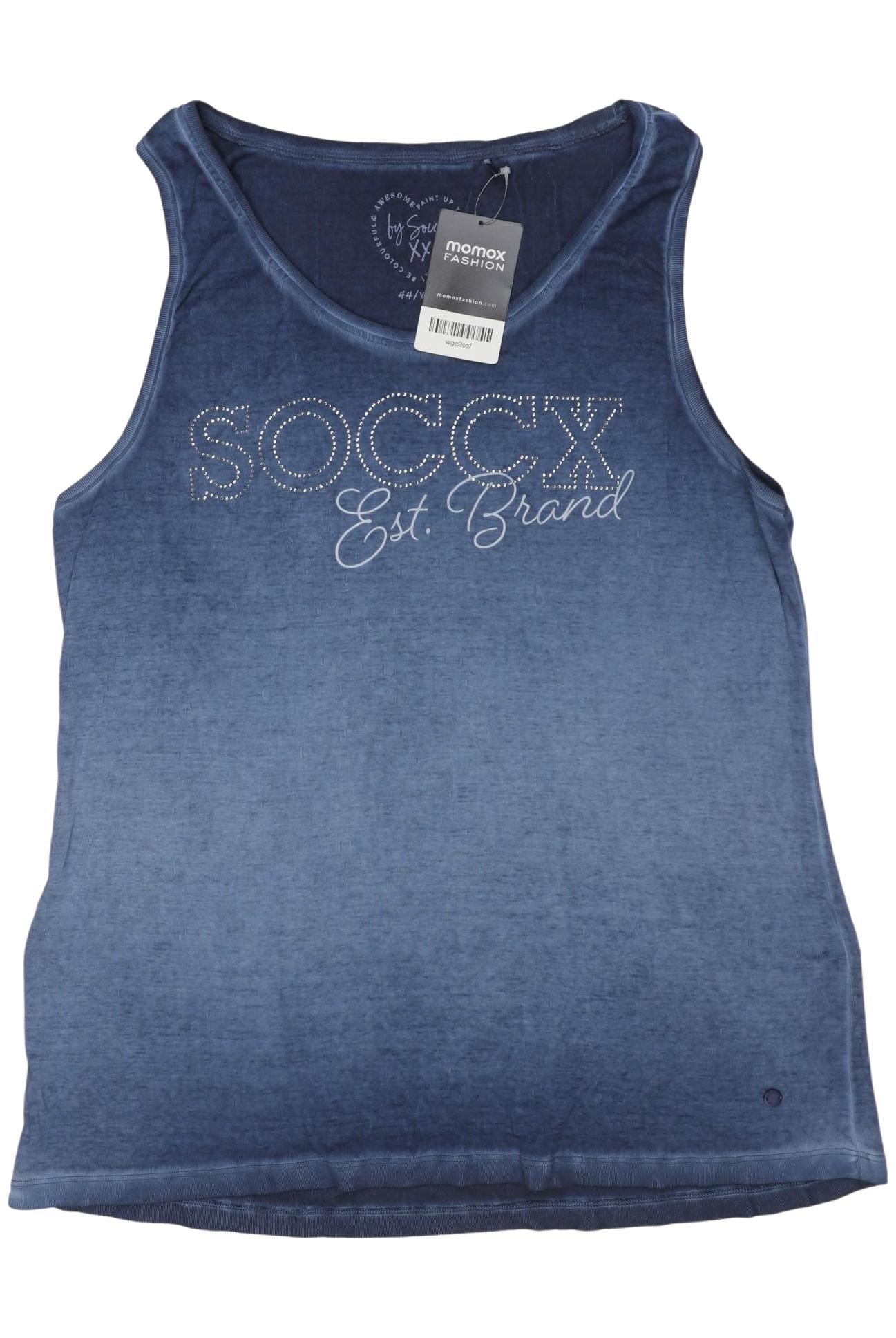

Soccx Damen Top, blau, Gr. 44