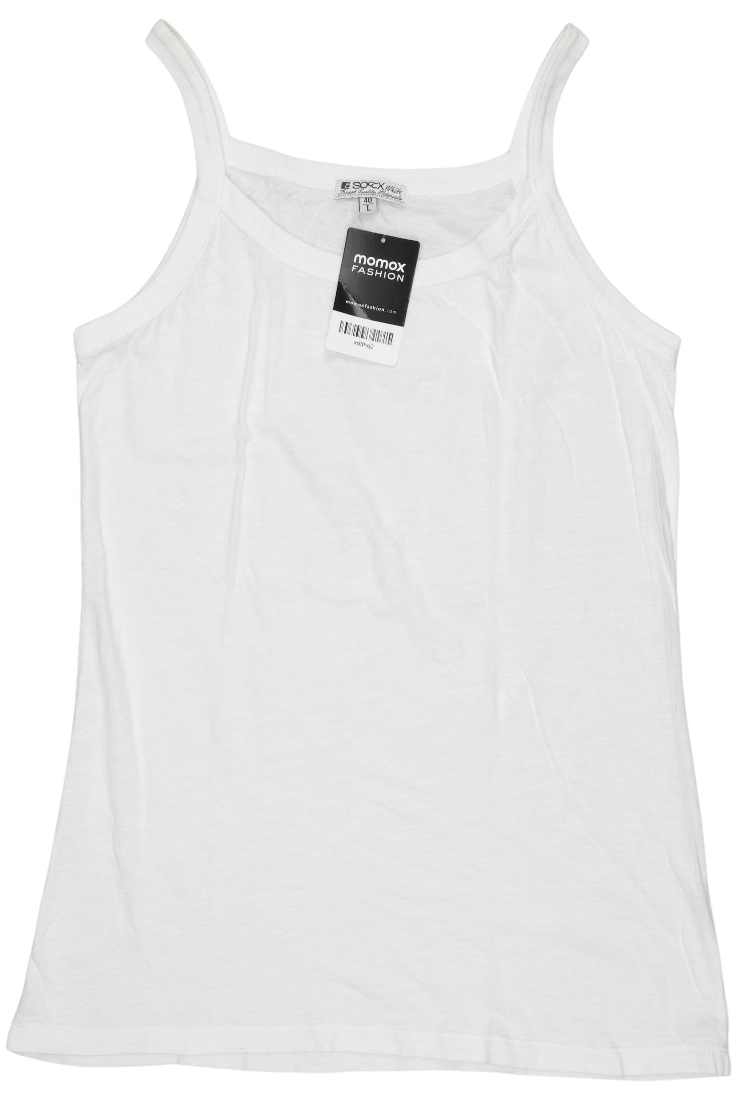 

Soccx Damen Top, weiß, Gr. 40