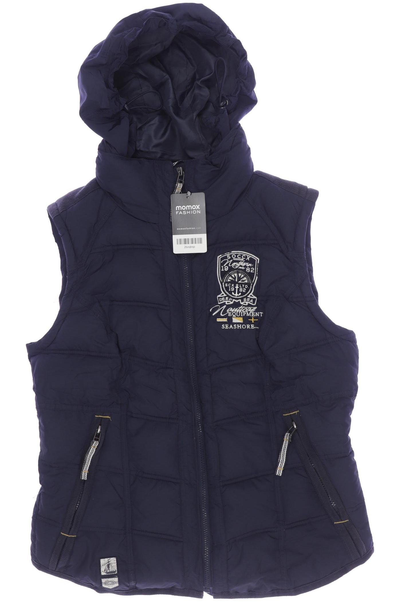 

Soccx Damen Weste, marineblau, Gr. 38