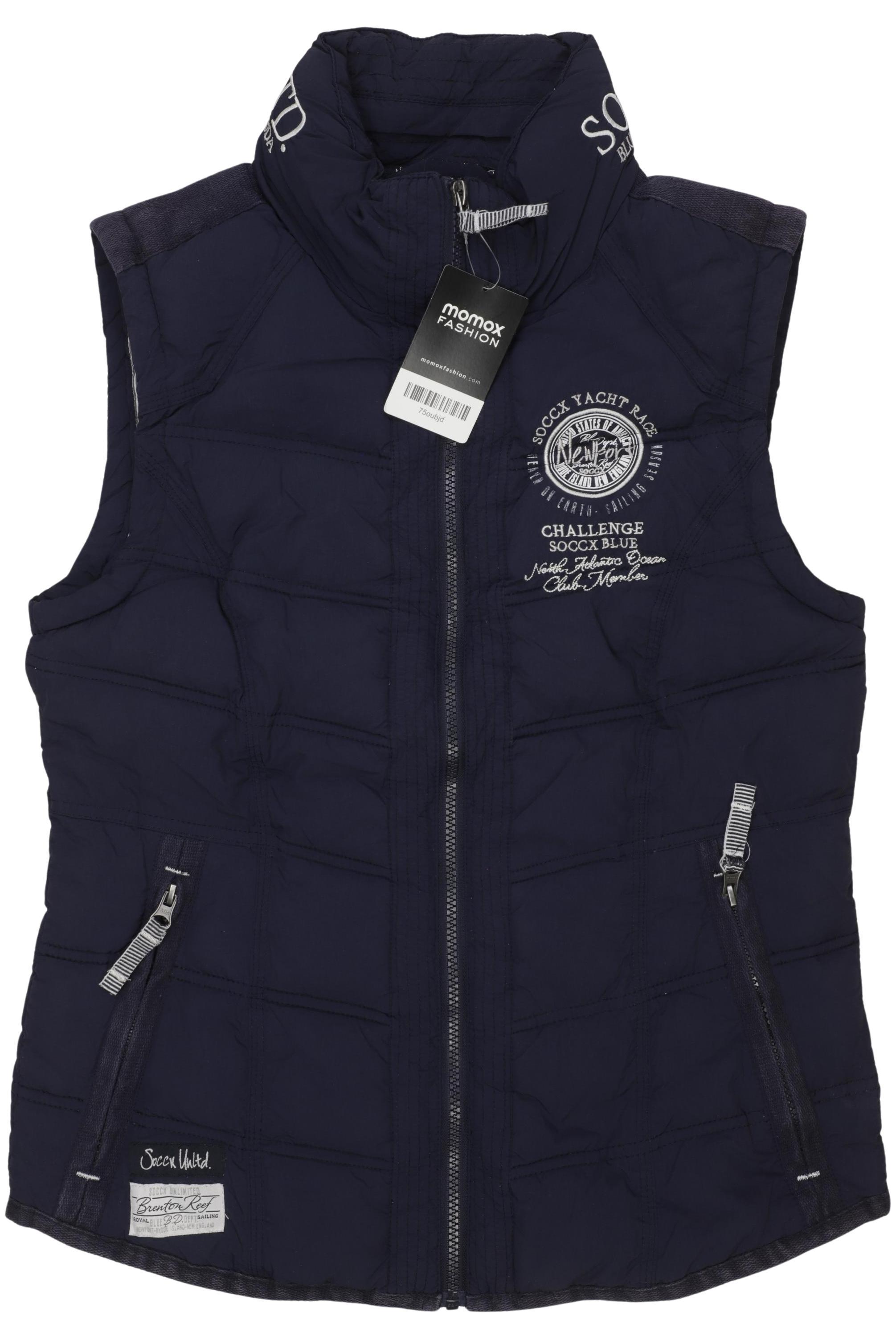 

Soccx Damen Weste, marineblau, Gr. 36