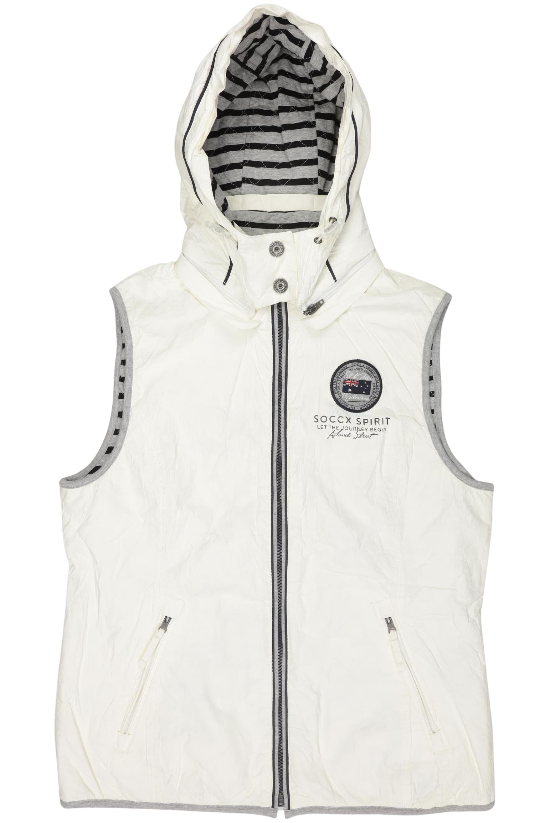 

Soccx Damen Weste, cremeweiß, Gr. 38