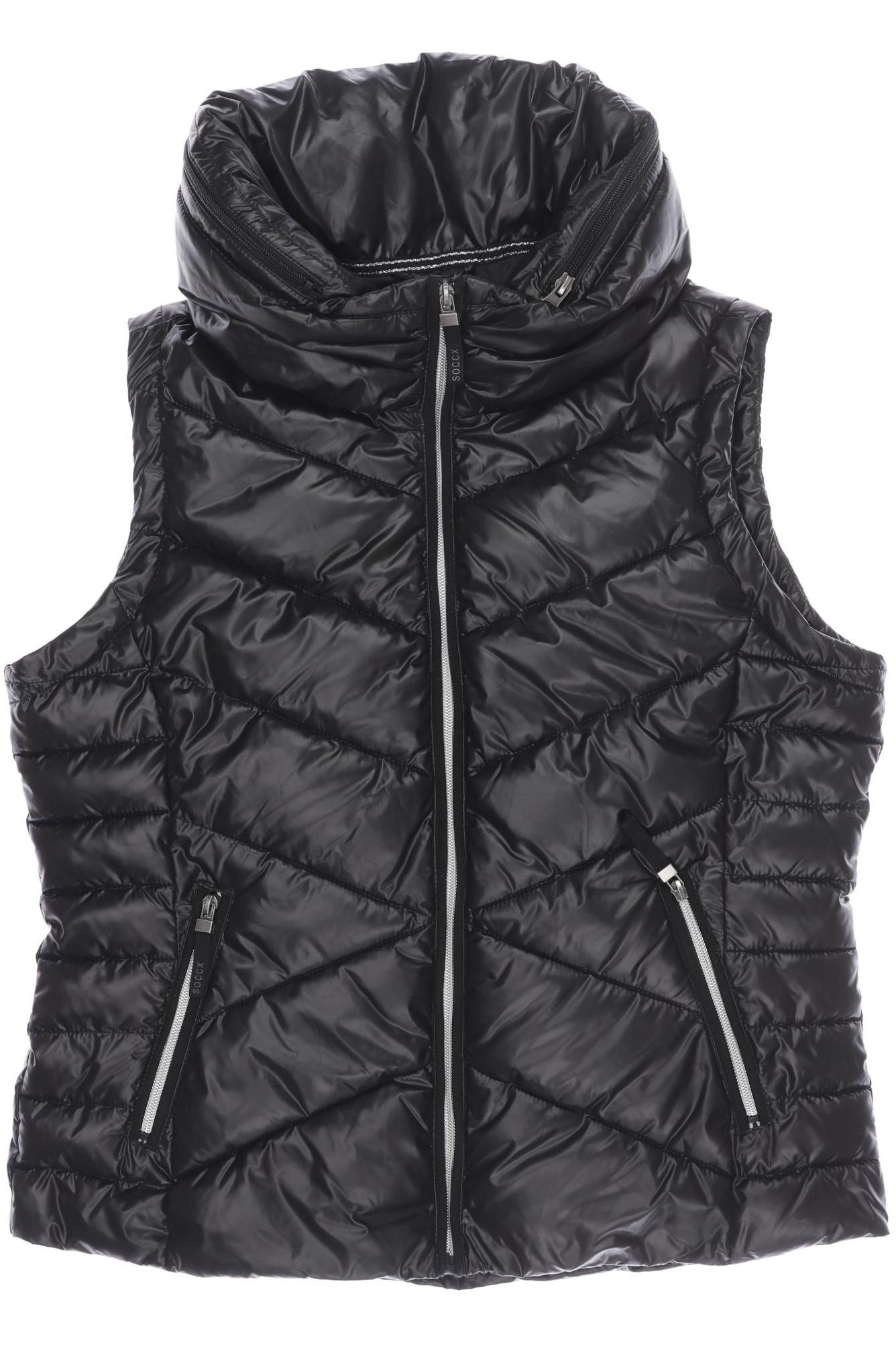 

Soccx Damen Weste, schwarz, Gr. 40