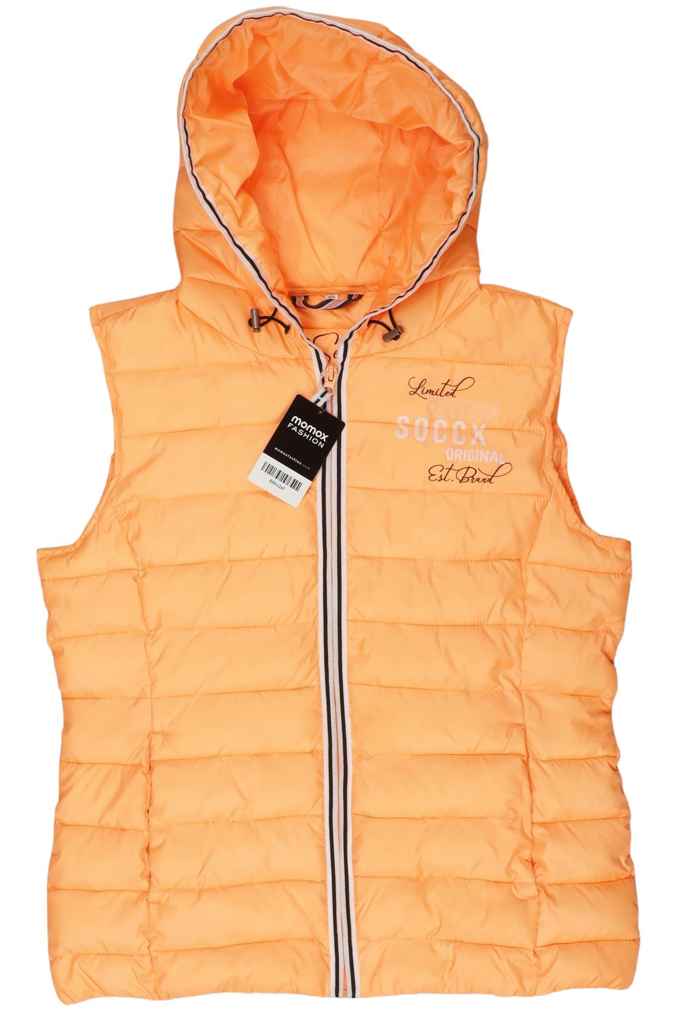 

Soccx Damen Weste, orange, Gr. 40
