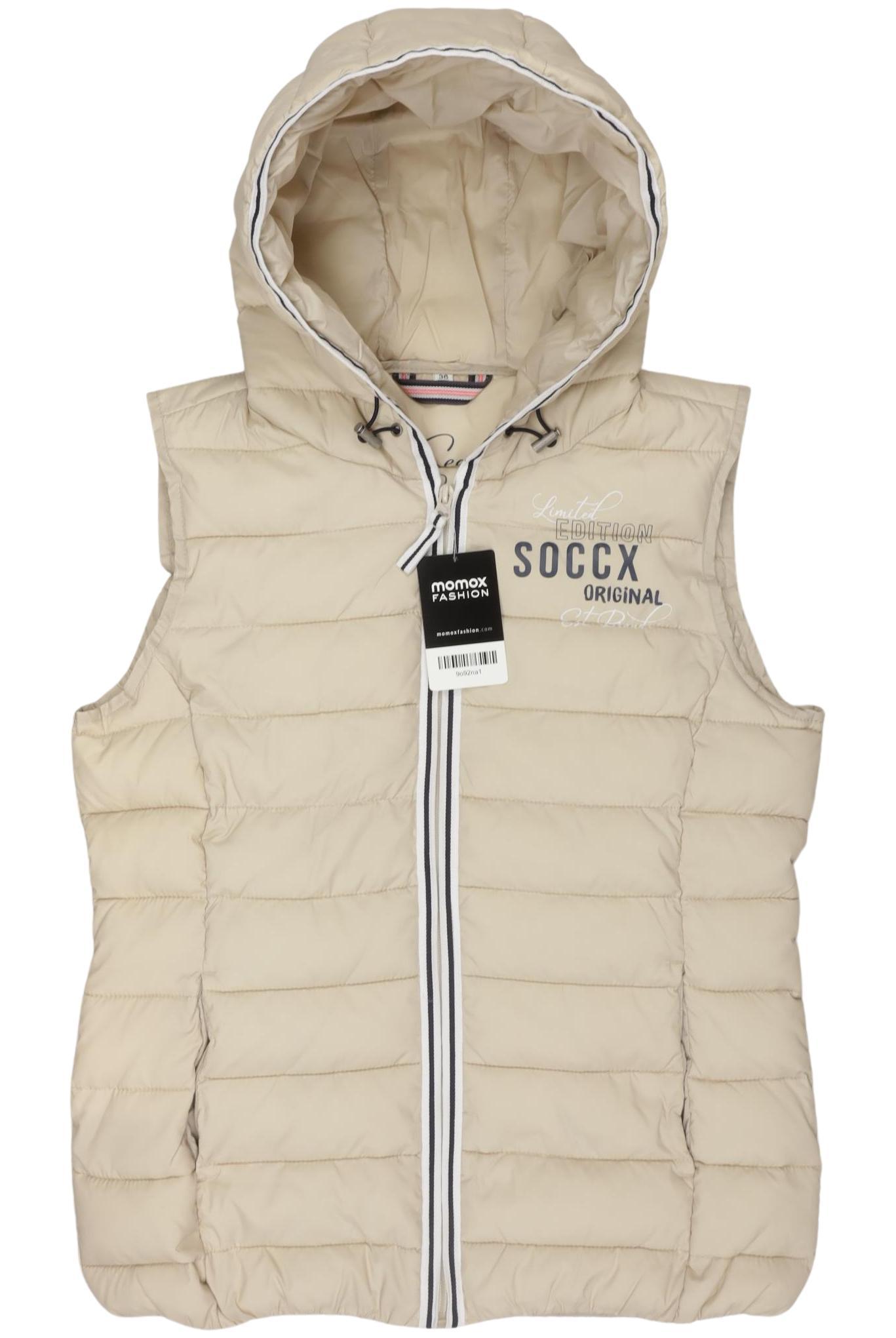 

Soccx Damen Weste, beige, Gr. 36