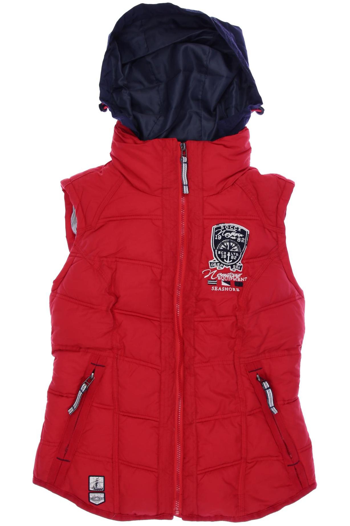 

Soccx Damen Weste, rot, Gr. 36