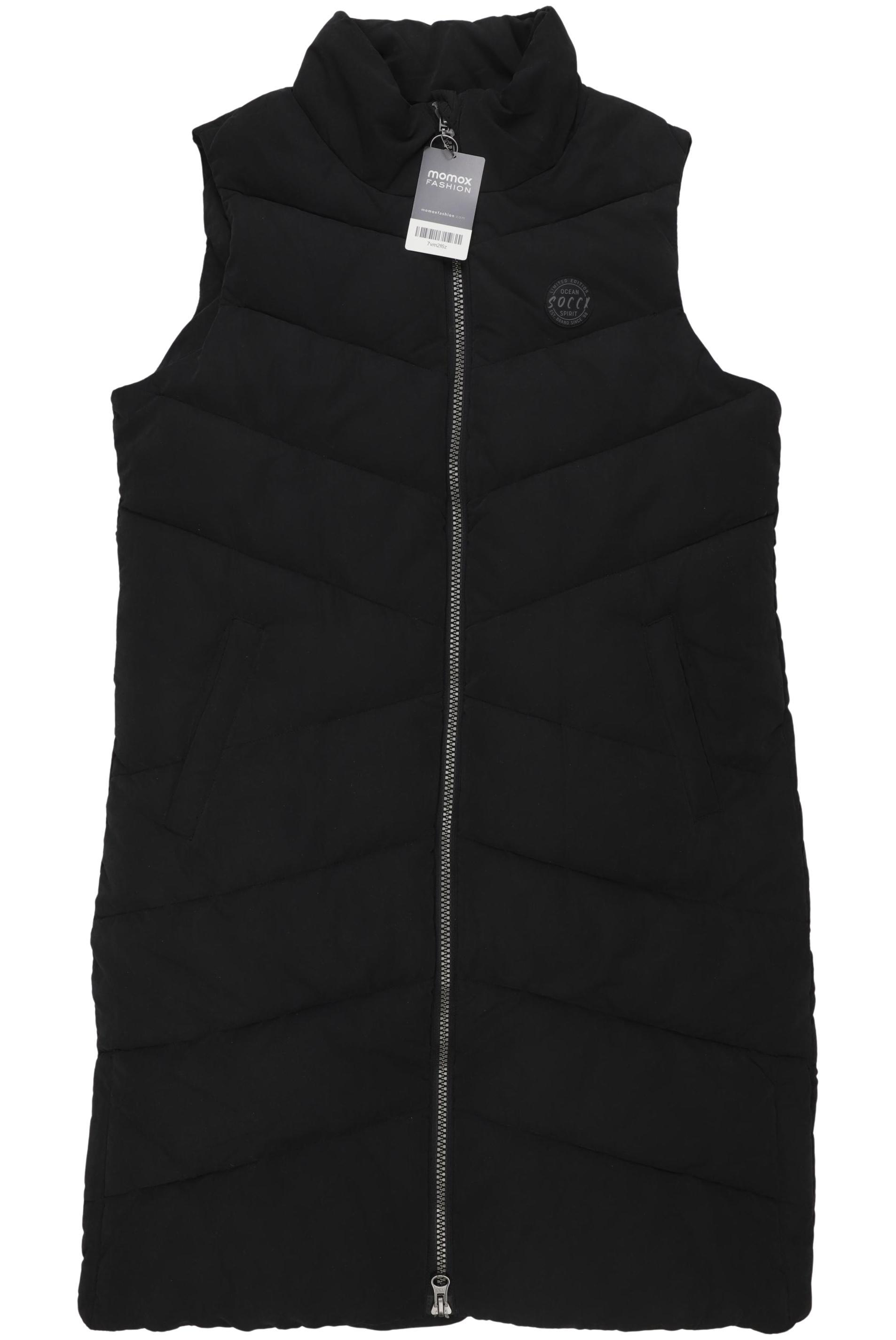 

Soccx Damen Weste, schwarz, Gr. 38