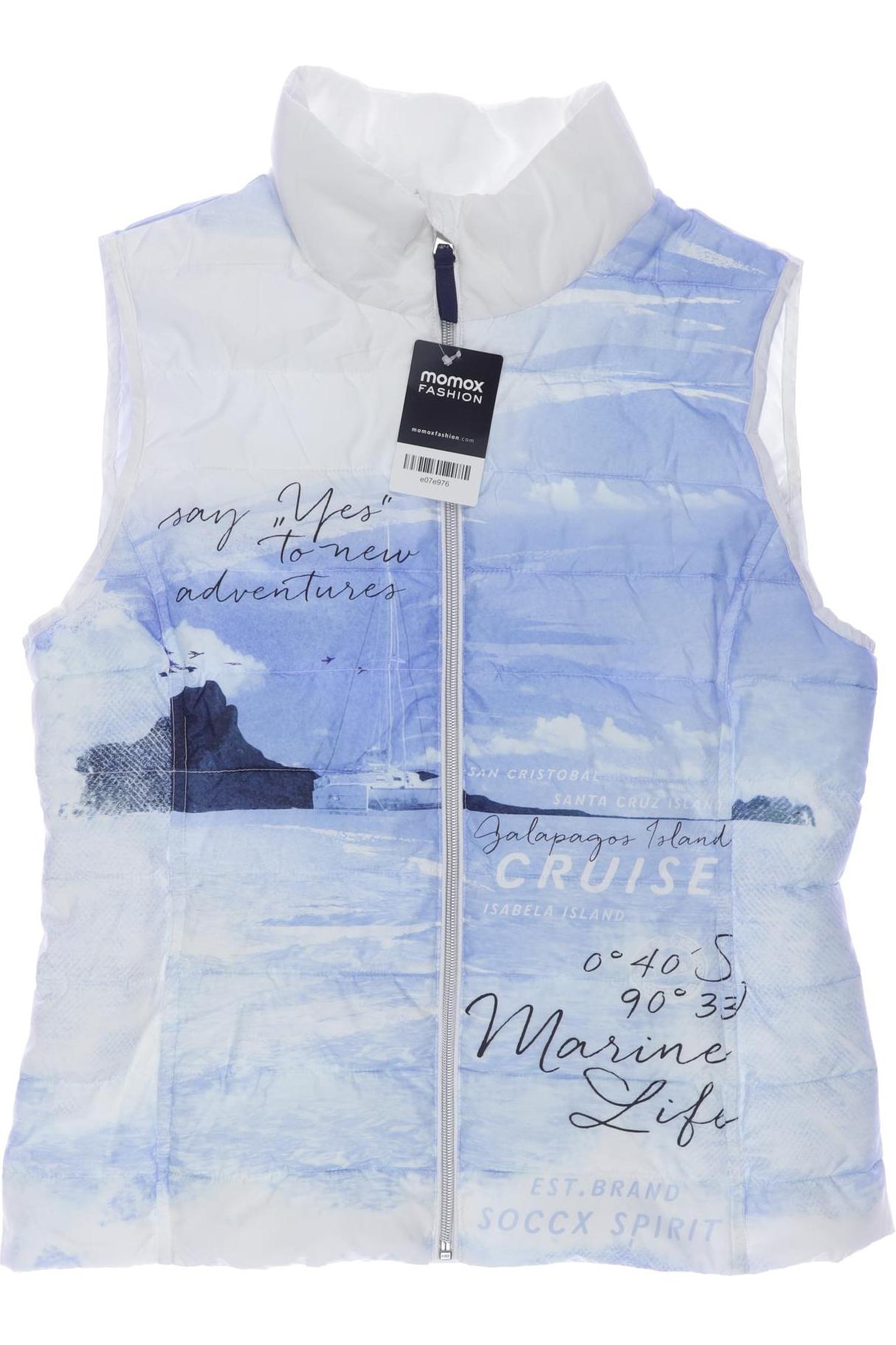 

Soccx Damen Weste, hellblau, Gr. 38