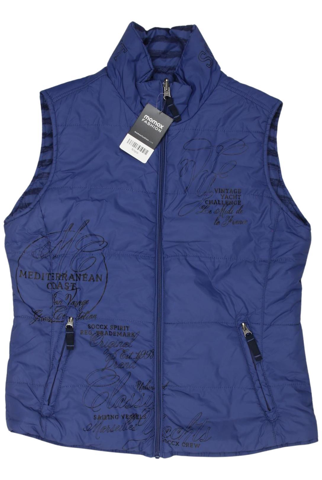 

Soccx Damen Weste, marineblau, Gr. 38