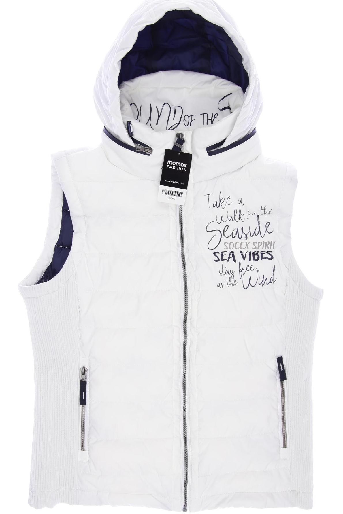 

SOCCX Damen Weste, weiß