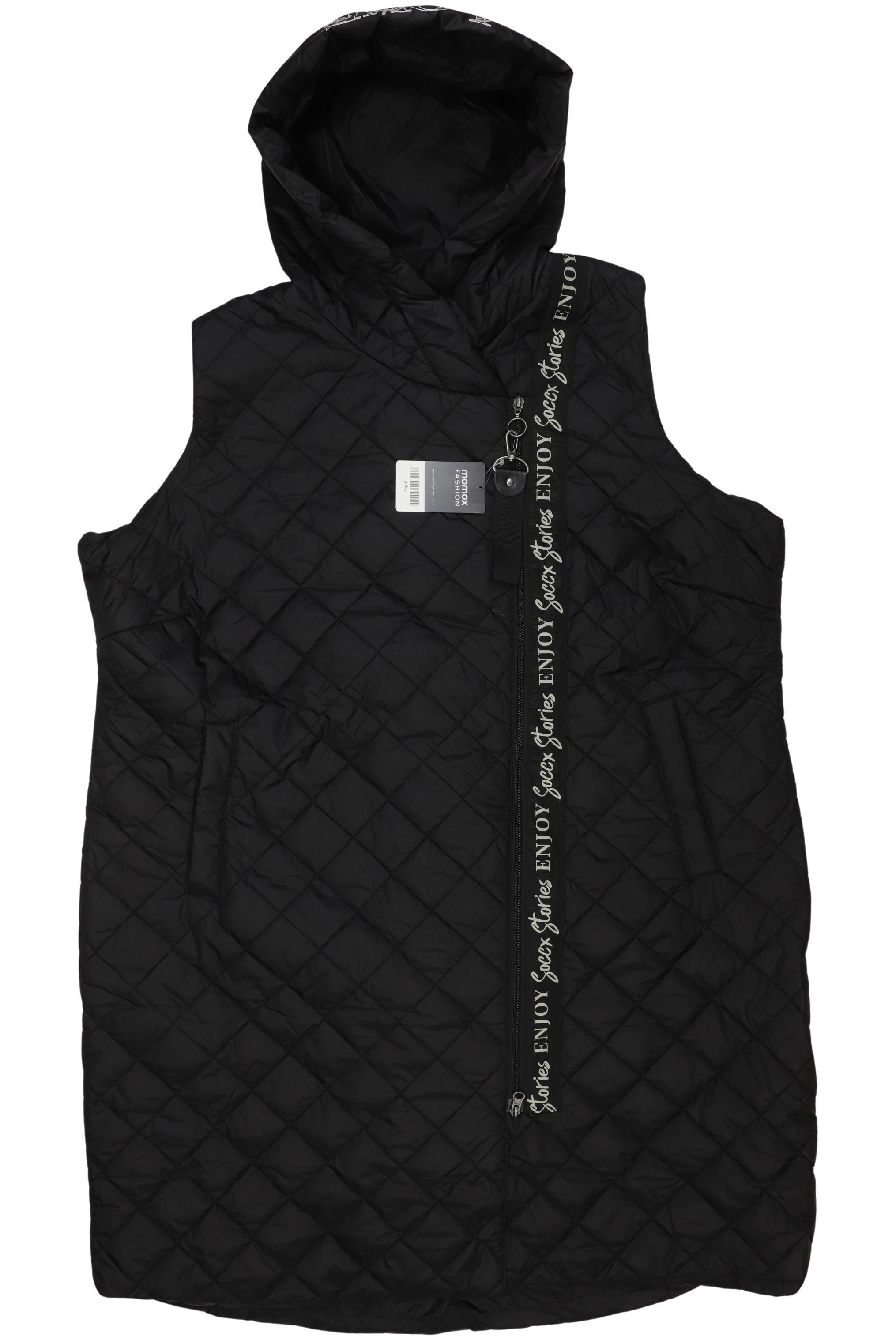 

Soccx Damen Weste, schwarz, Gr. 48