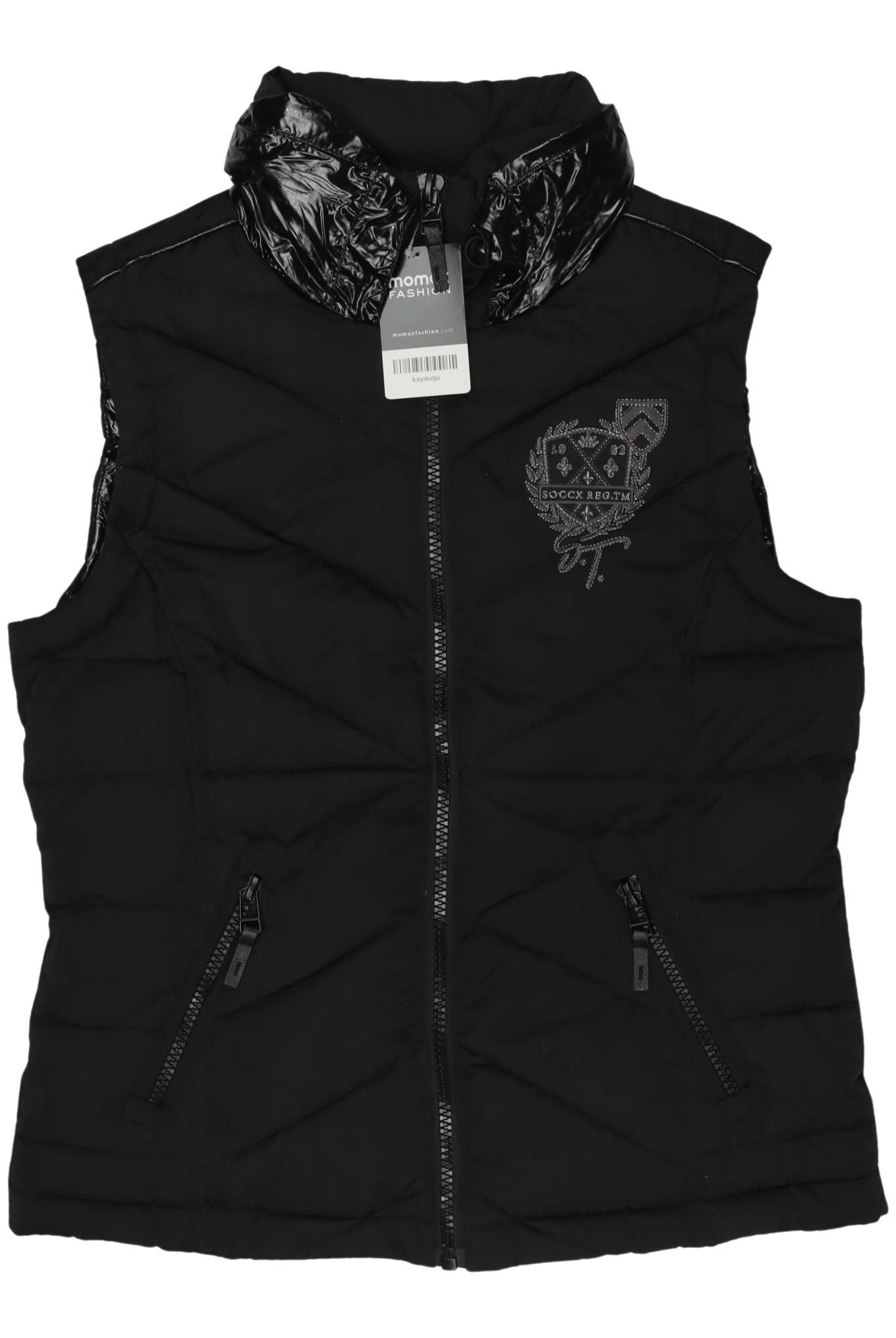 

Soccx Damen Weste, schwarz, Gr. 38