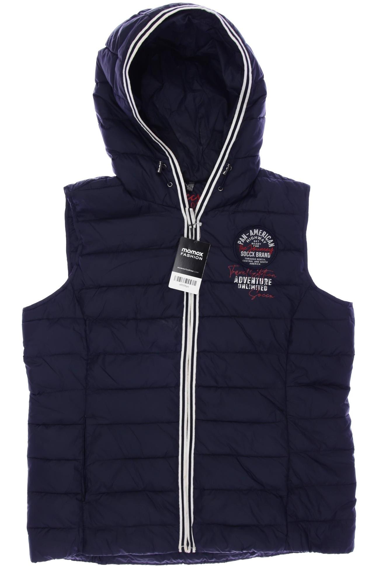 

Soccx Damen Weste, marineblau, Gr. 40