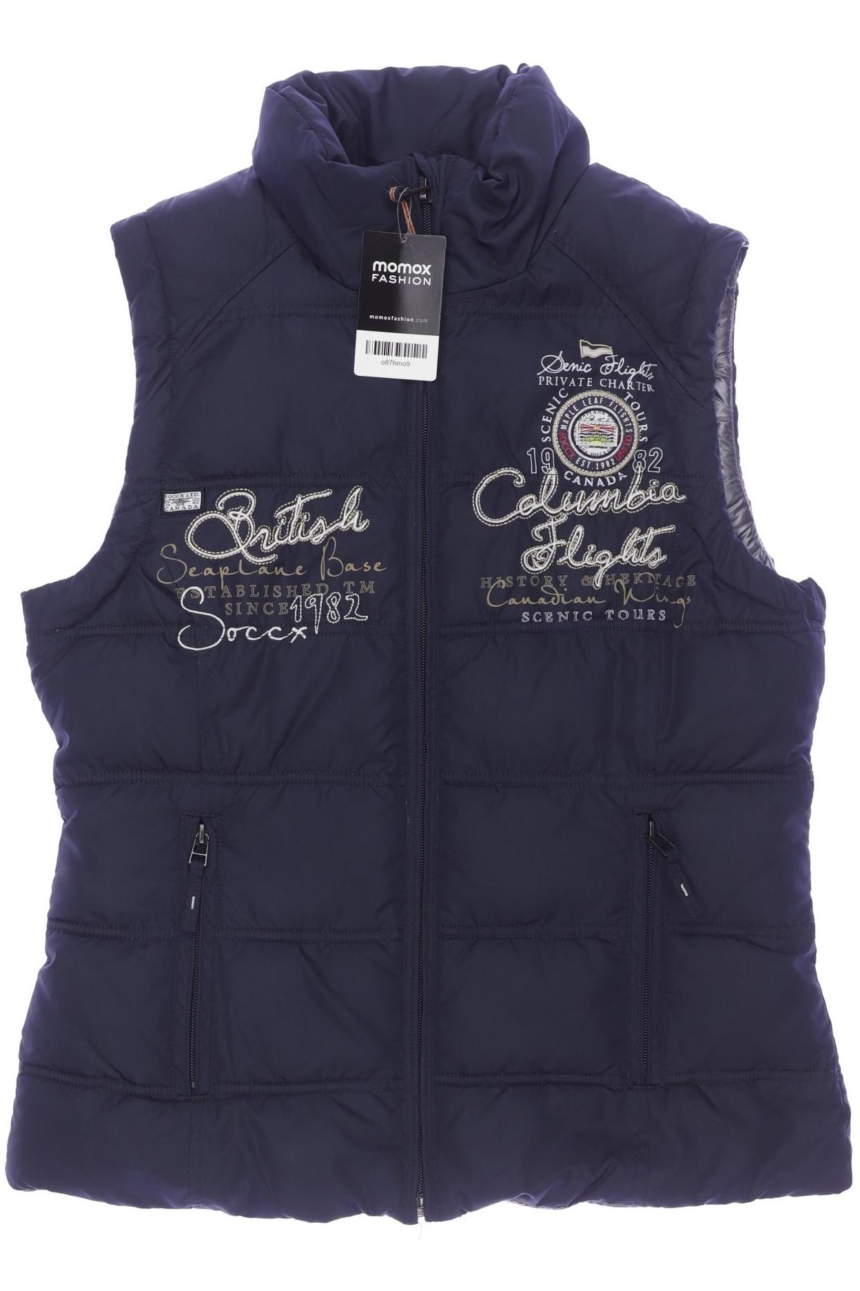 

Soccx Damen Weste, marineblau, Gr. 38