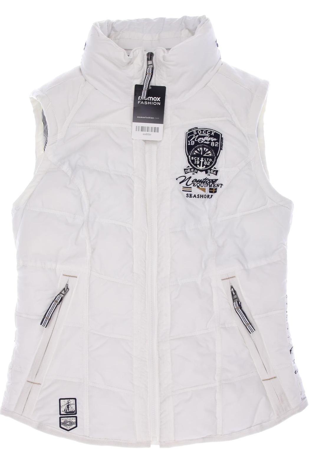 

SOCCX Damen Weste, weiß