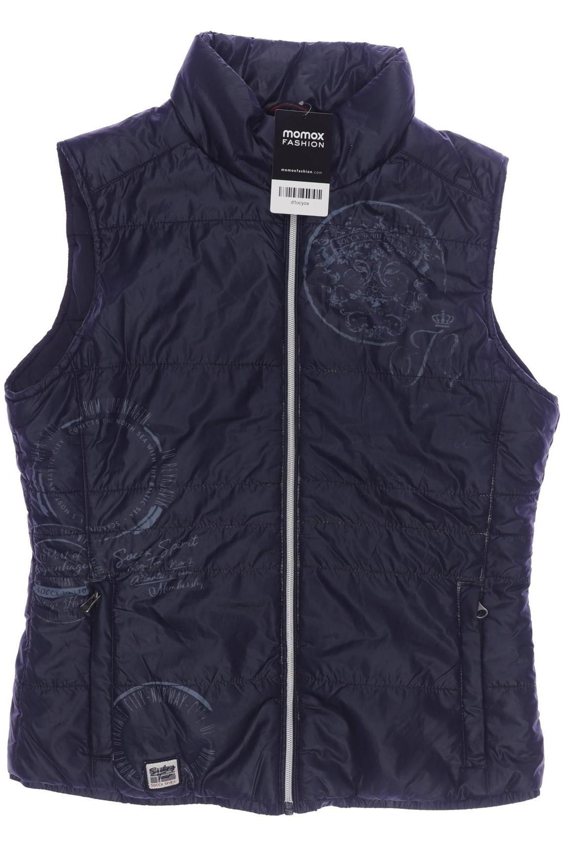 

Soccx Damen Weste, marineblau, Gr. 36