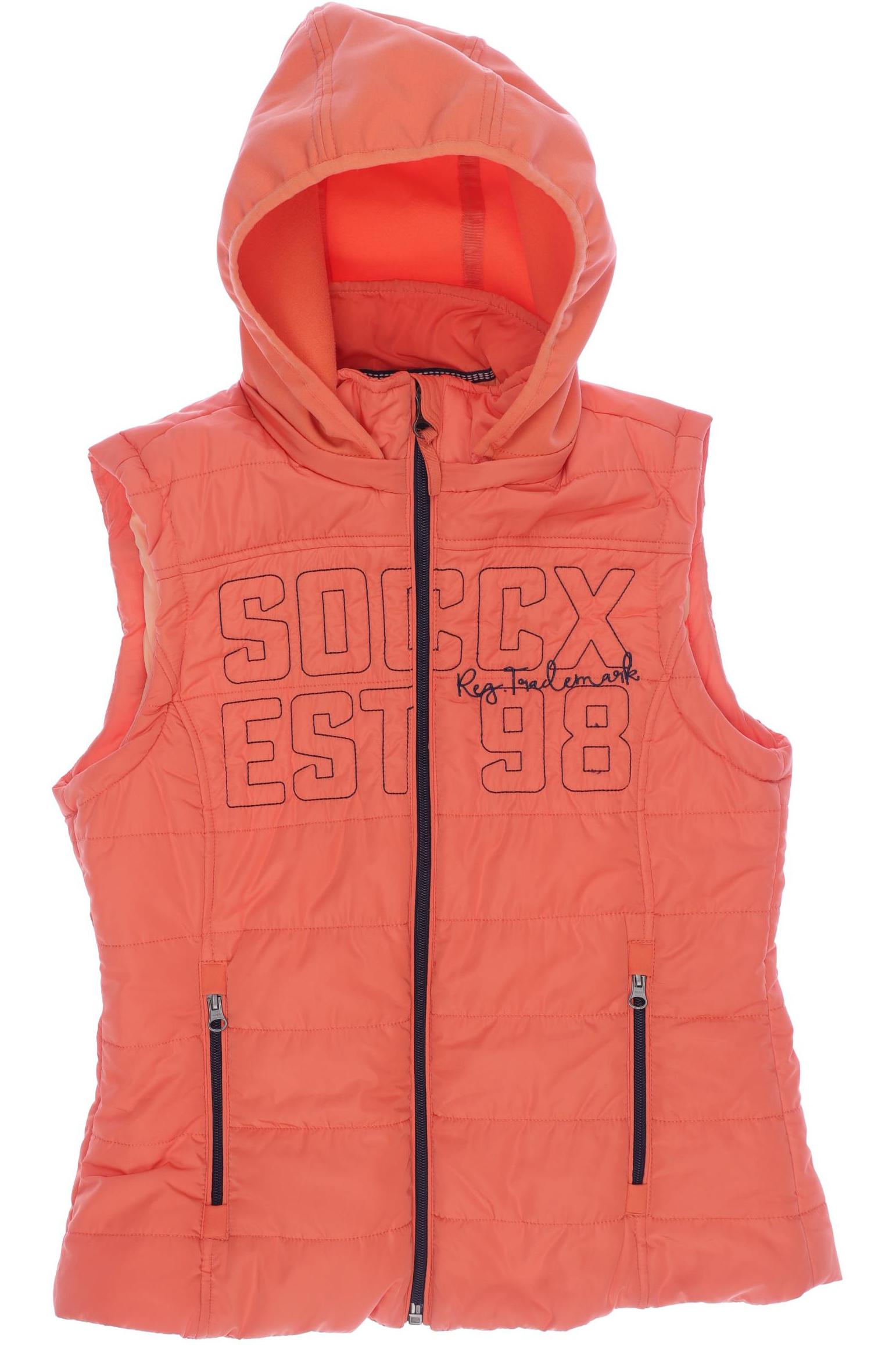 

Soccx Damen Weste, orange, Gr. 38