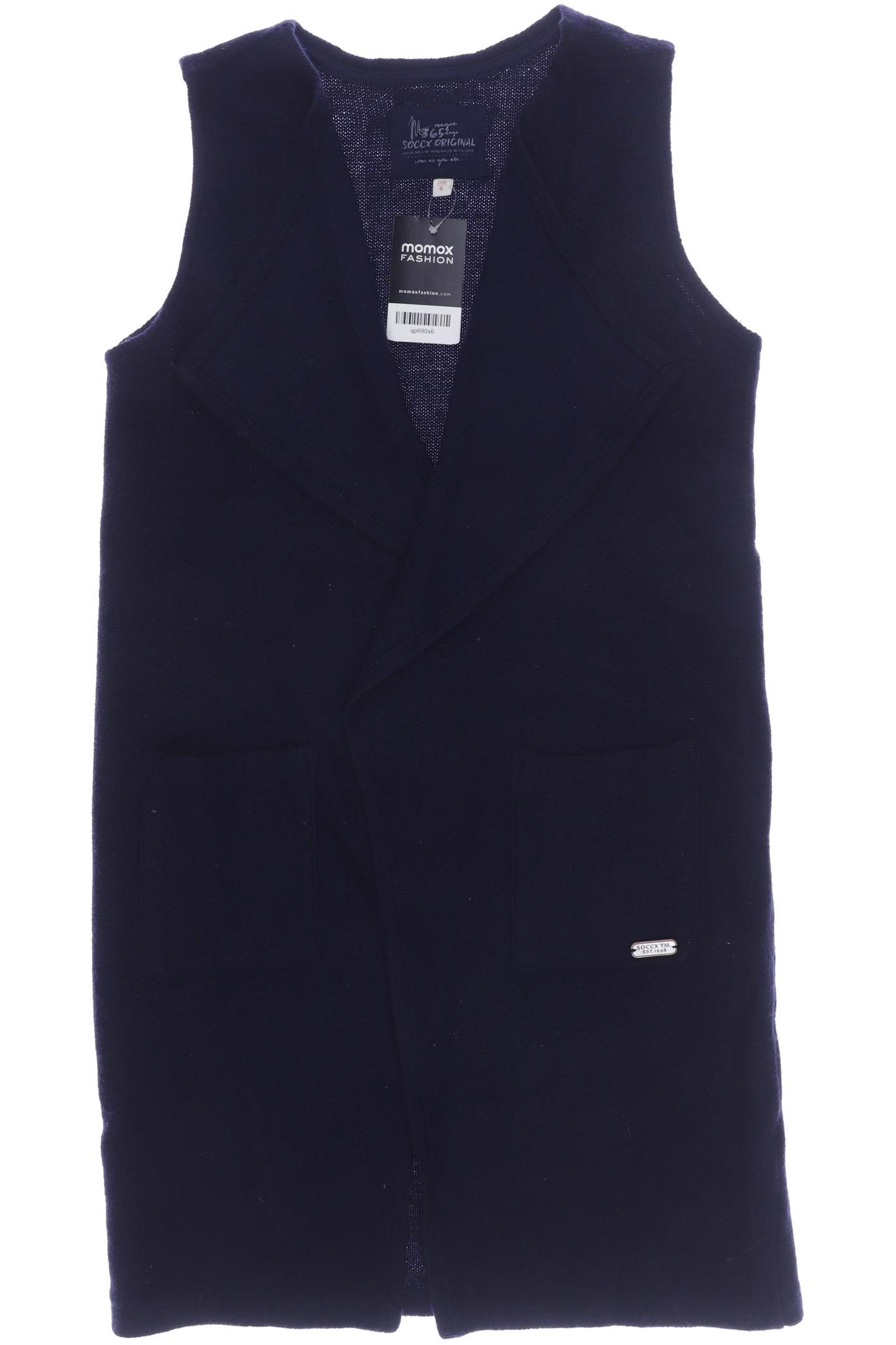 

SOCCX Damen Weste, marineblau